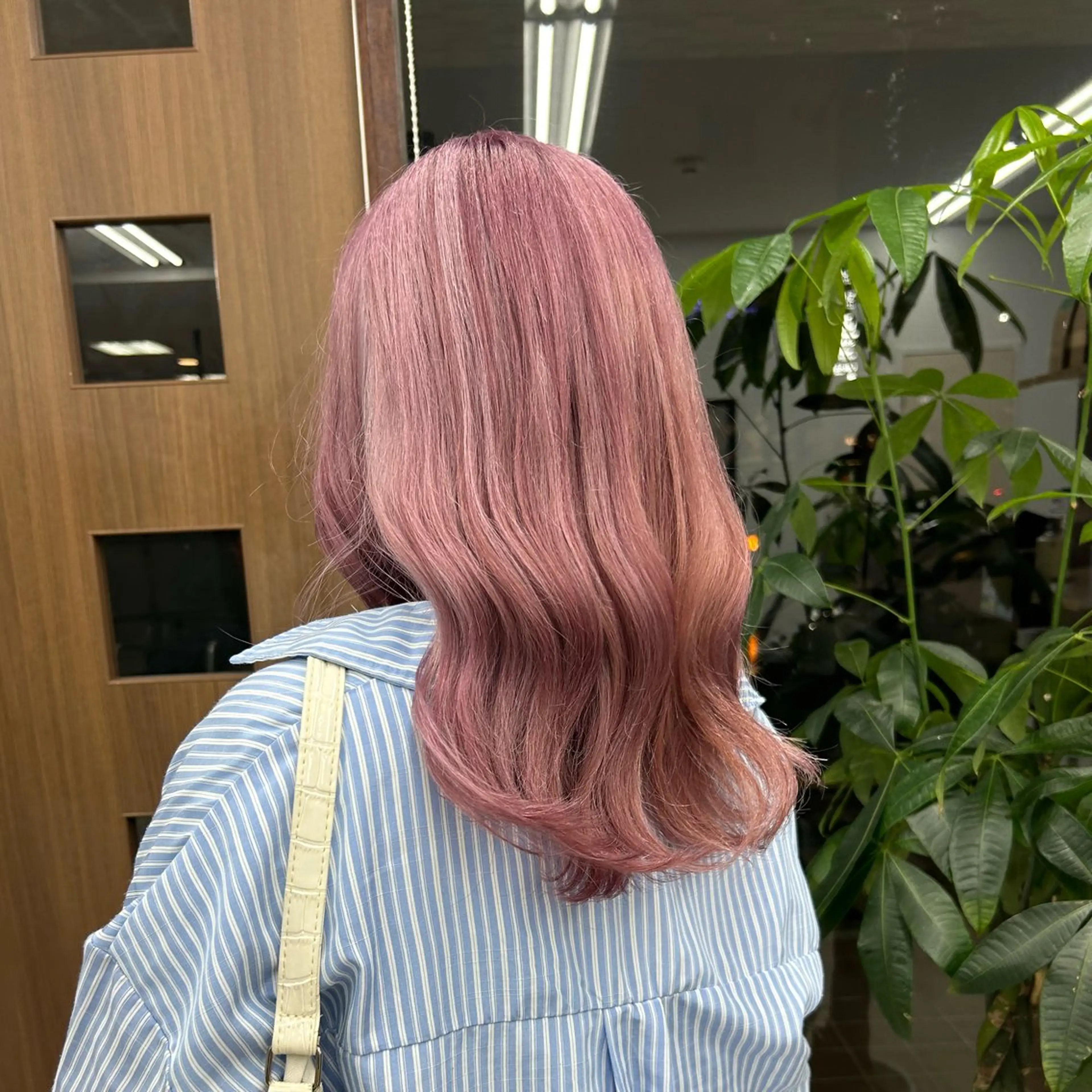 ロング ヘアカラー トリートメント ダブルカラー/韓国 ヘア/さわのあかねのヘアスタイル