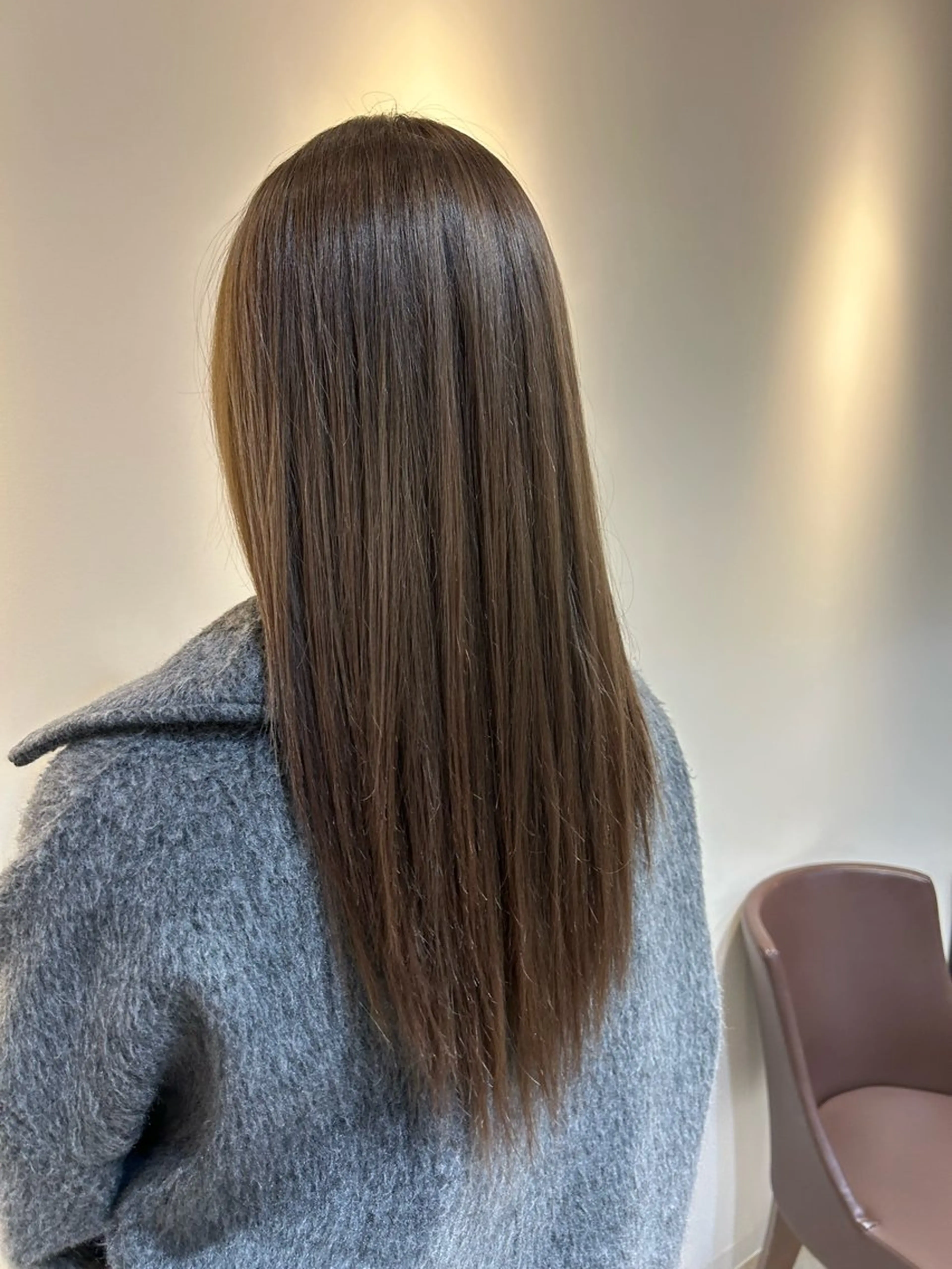 ロング カラー ヘアカラー トリートメント 木村 柊斗のヘアスタイル