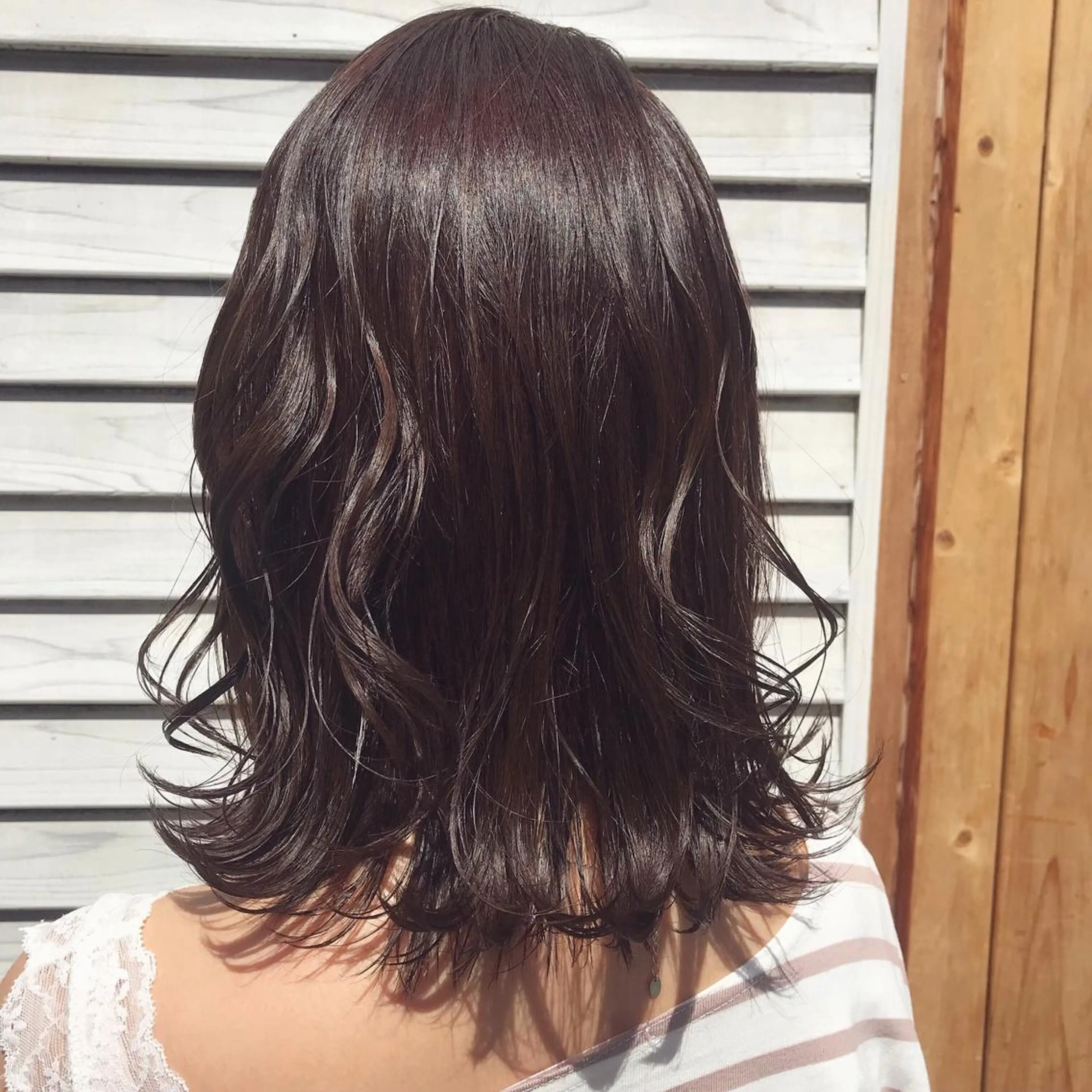 ミディアム カラー 🪭risa 暖色/レイヤー🪭のヘアスタイル