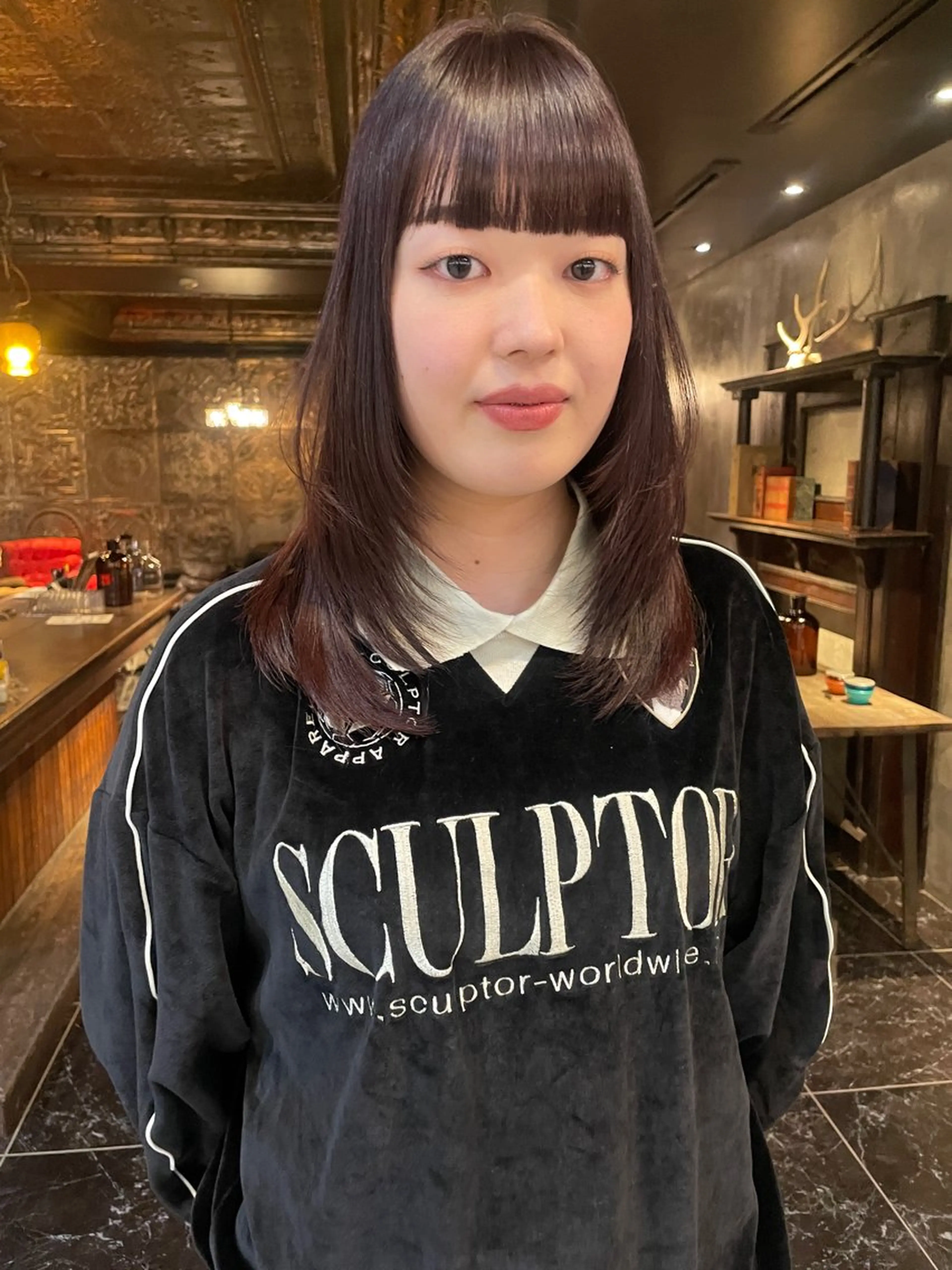 ミディアム カラー カット トリートメント 似合わせカラー / レイヤーMADOKAのヘアスタイル