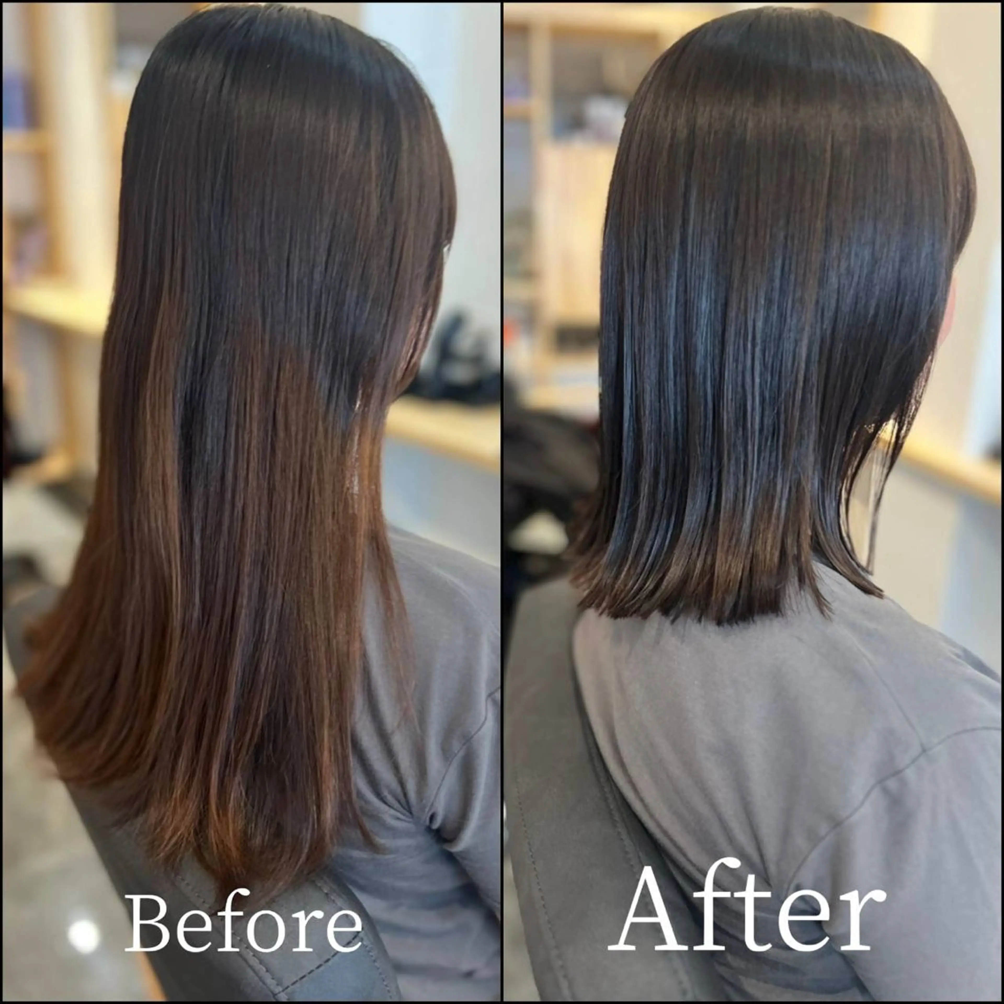 ミディアム カラー 髪質改善 トリートメント １日１名限定募集✨✨ 髪質改善ストレートのヘアスタイル