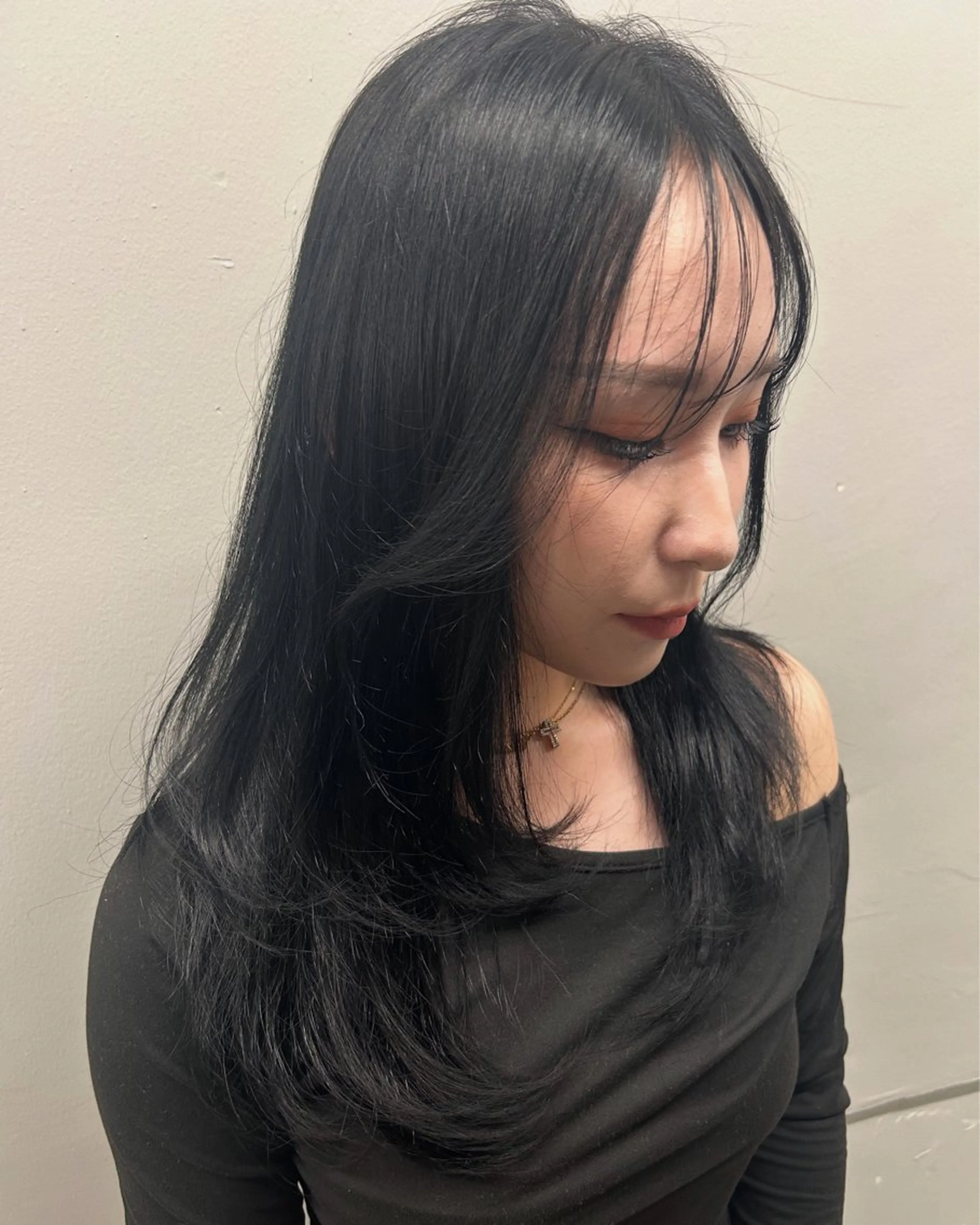 W color+milbon退色ケアトリートメント付き【U25】以下限定　ブリーチ無しの写真