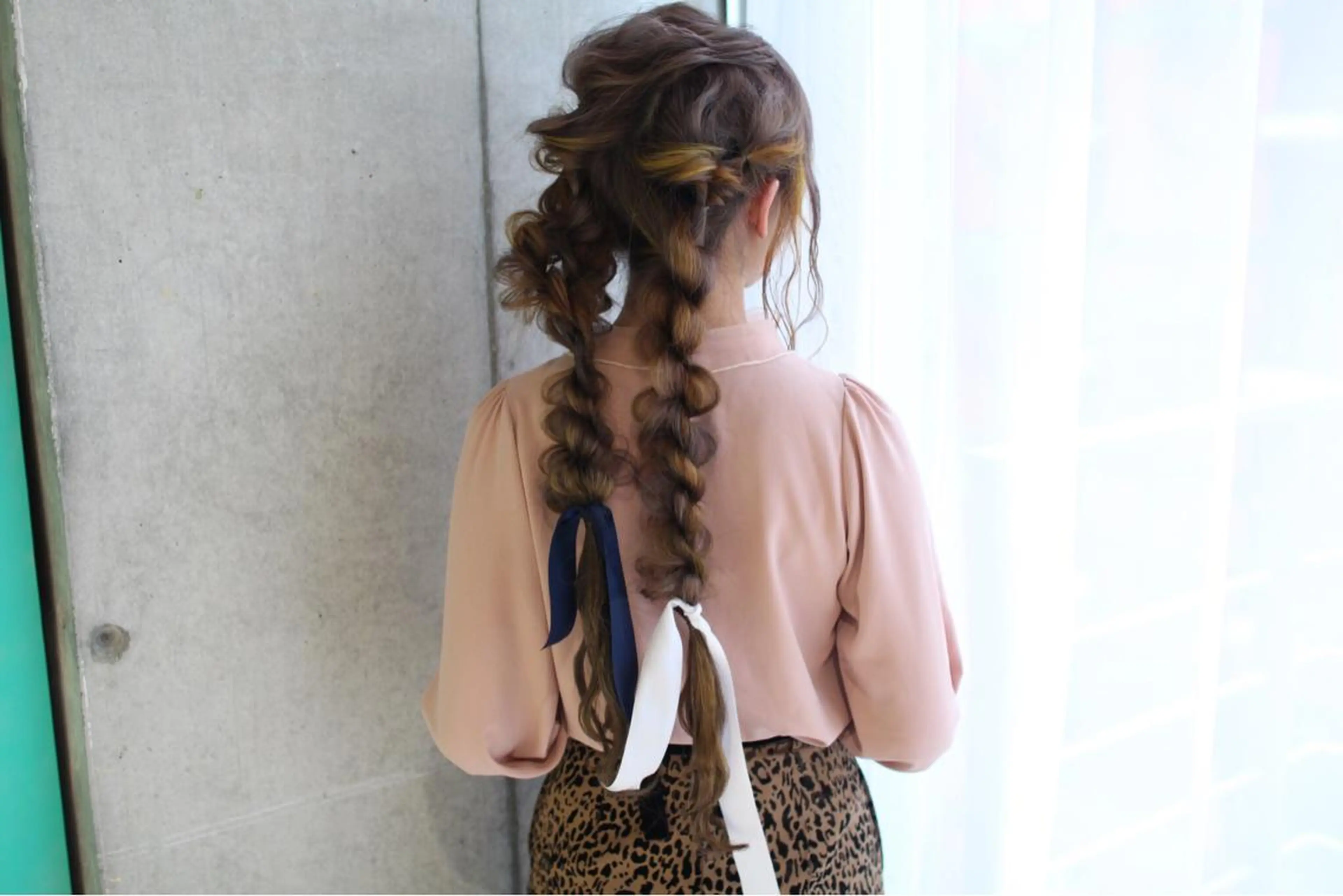 ロング カラー ヘアアレンジ 堺 鳳 ママ美容師 yukariのヘアスタイル