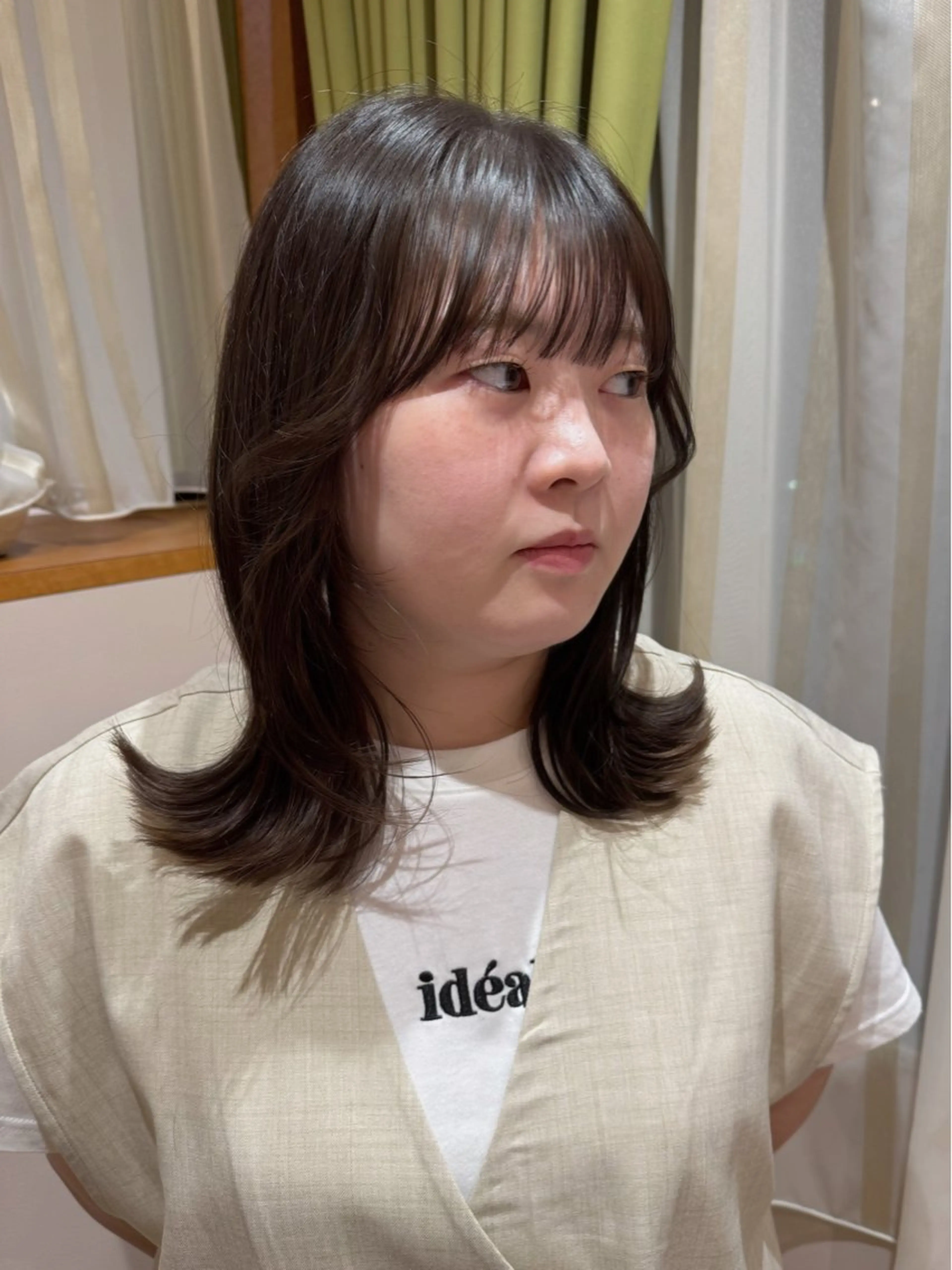 ミディアム くびれヘア haruna🐈🎀 / Lita 4Fのヘアスタイル