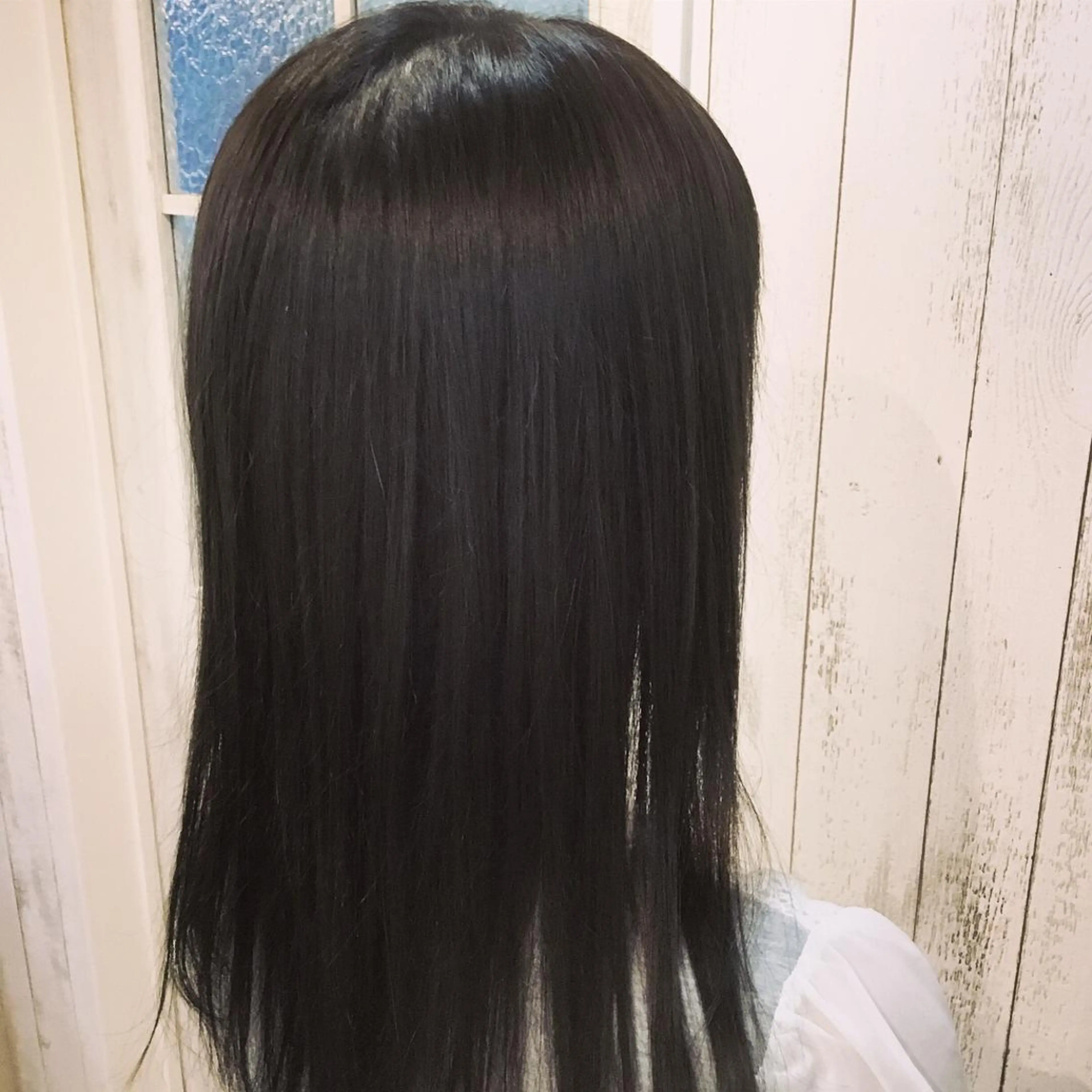 セミロング カラー パーマ 金崎 新吾のヘアスタイル