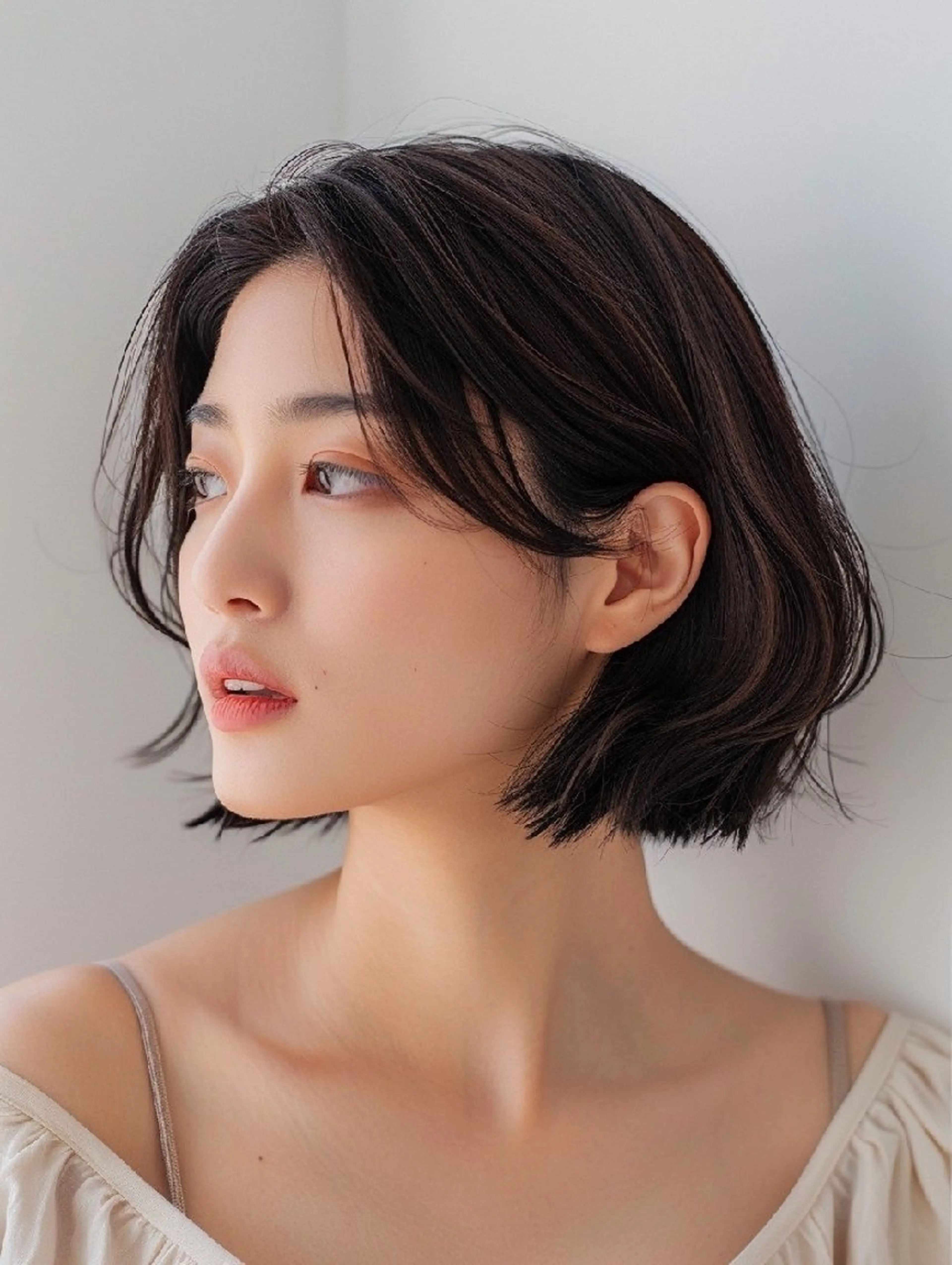 カラー 束感まつぱ🥑🤍 NATUKI🤍のヘアスタイル
