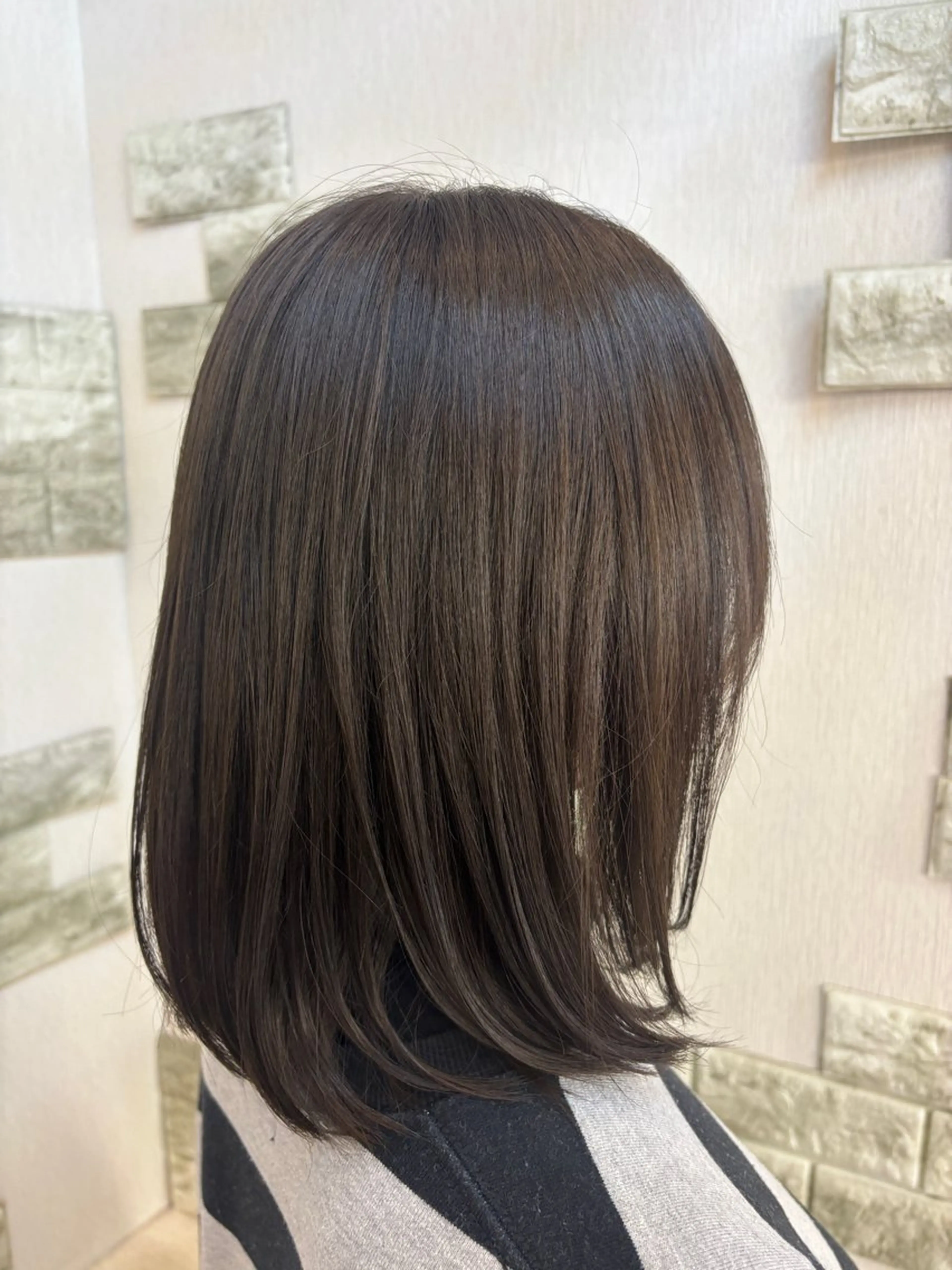 ミディアム ZIPANGU   押上店所属・ボブ🫧透明感カラー 💎Sayakaのヘアスタイル