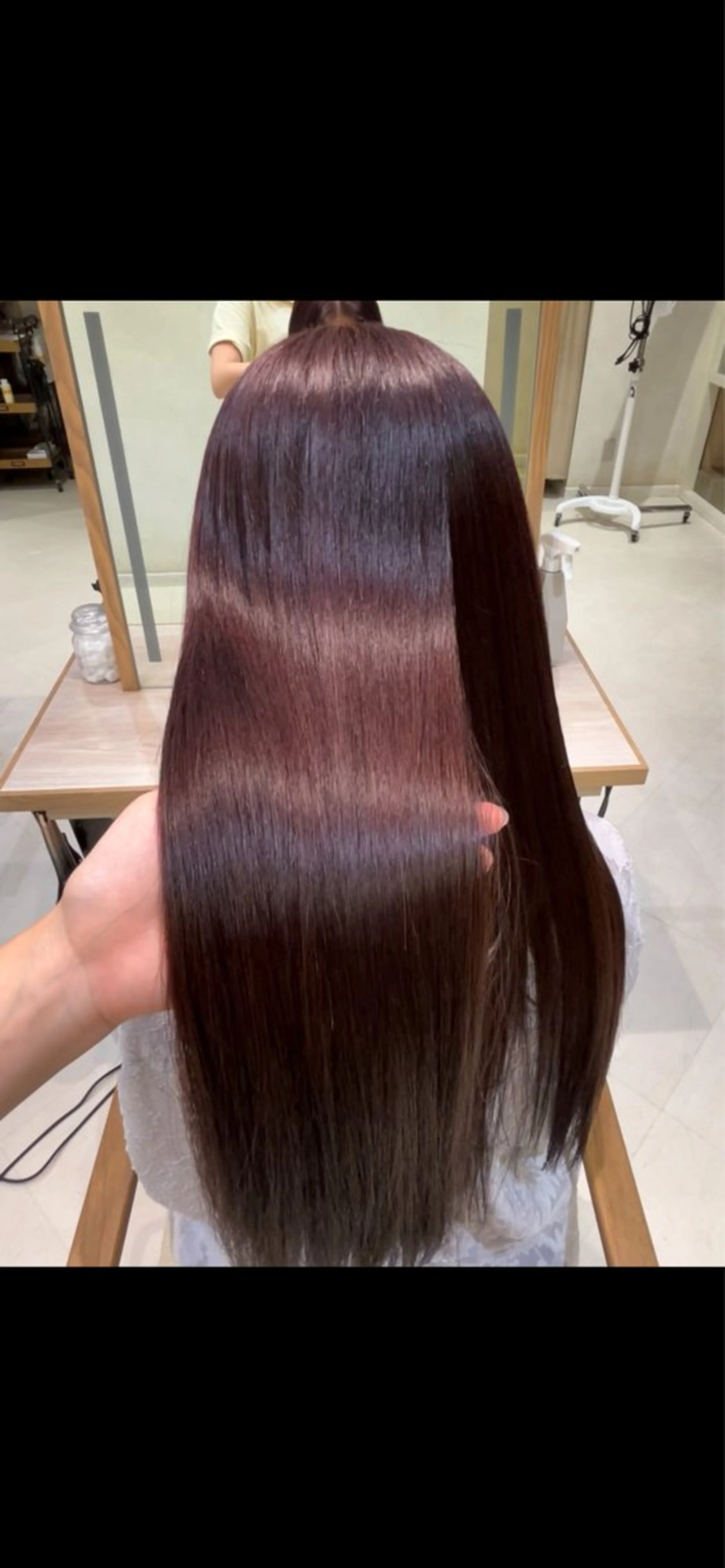 🍒顔周り髪質改善ストレート(縮毛矯正)🍒の写真