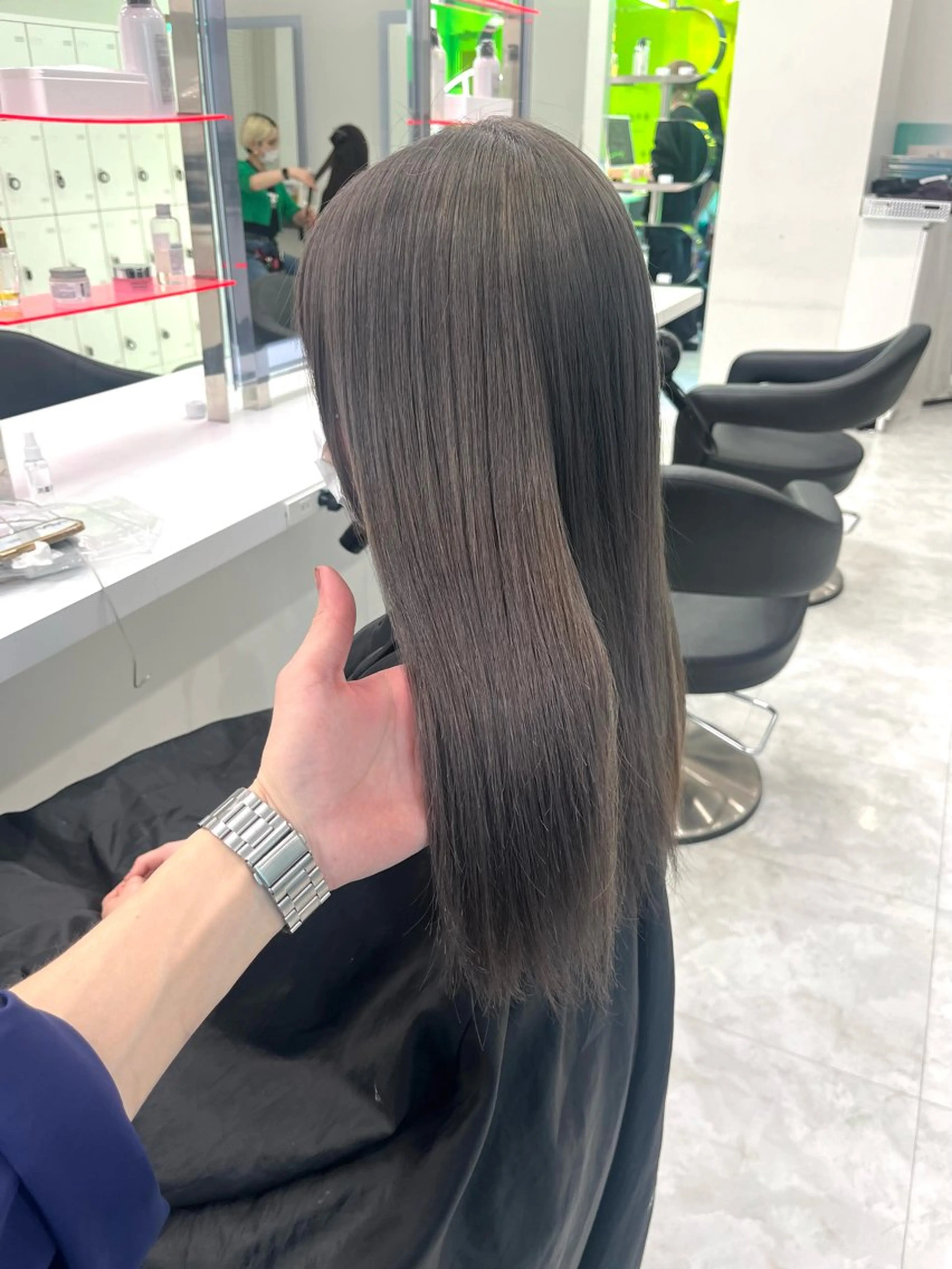 カラー ヘアカラー 似合わせ💗骨格矯正 💗透明感カラー💗のヘアスタイル