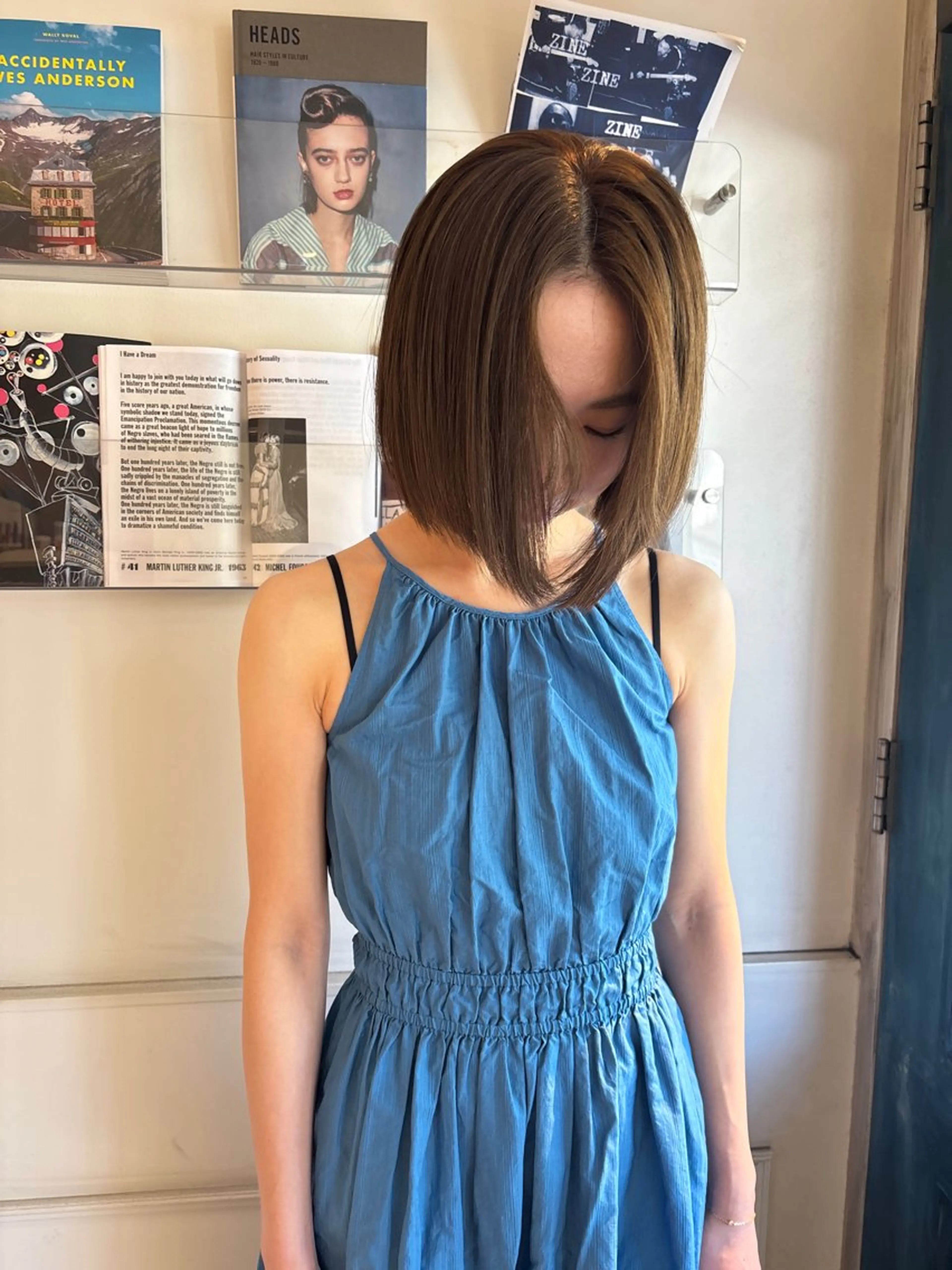 ショート カット ヘアカラー トリートメント saya/似合わせ /透明感カラーのヘアスタイル