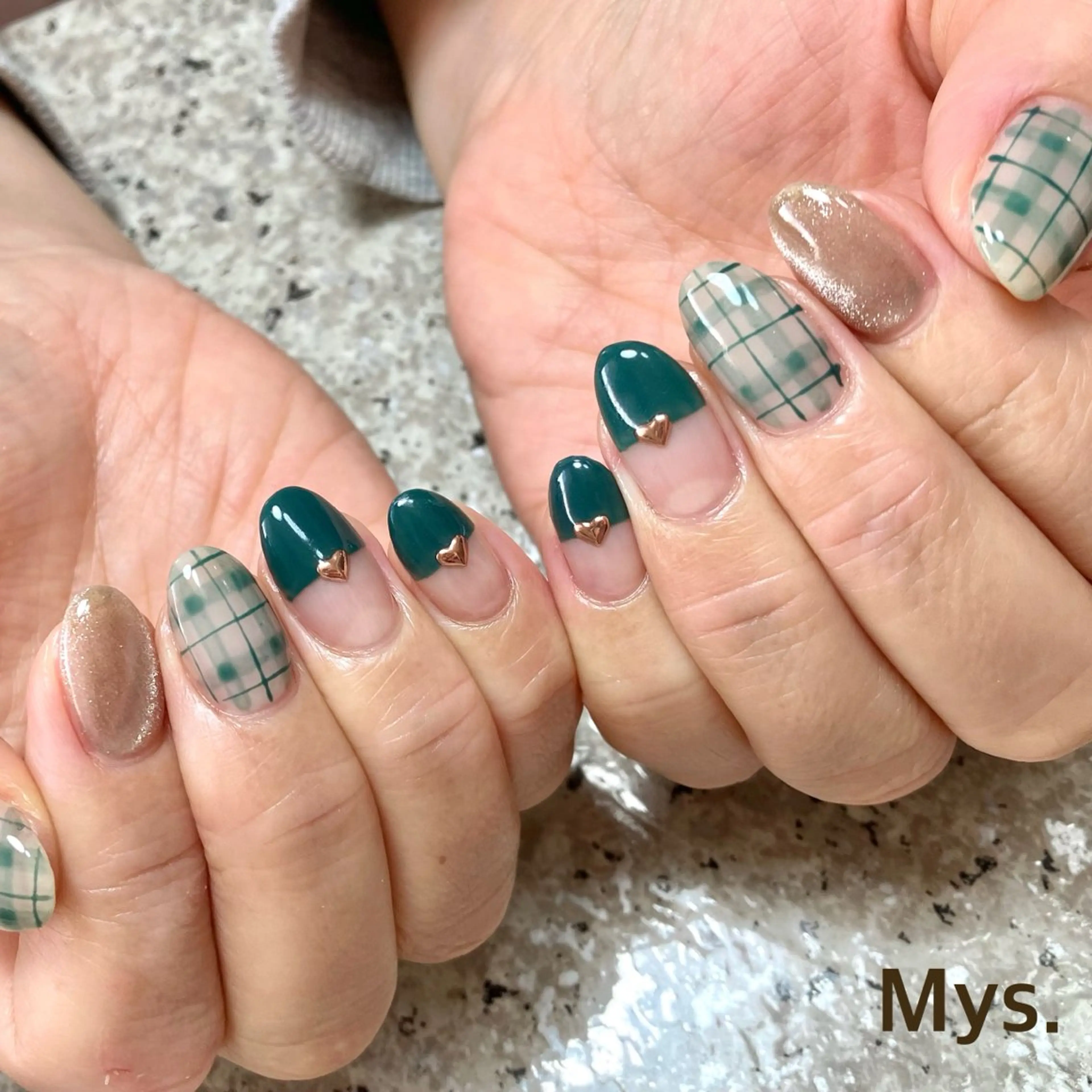 ネイル ハンドネイル Mys. 三上紗紀のネイルデザイン