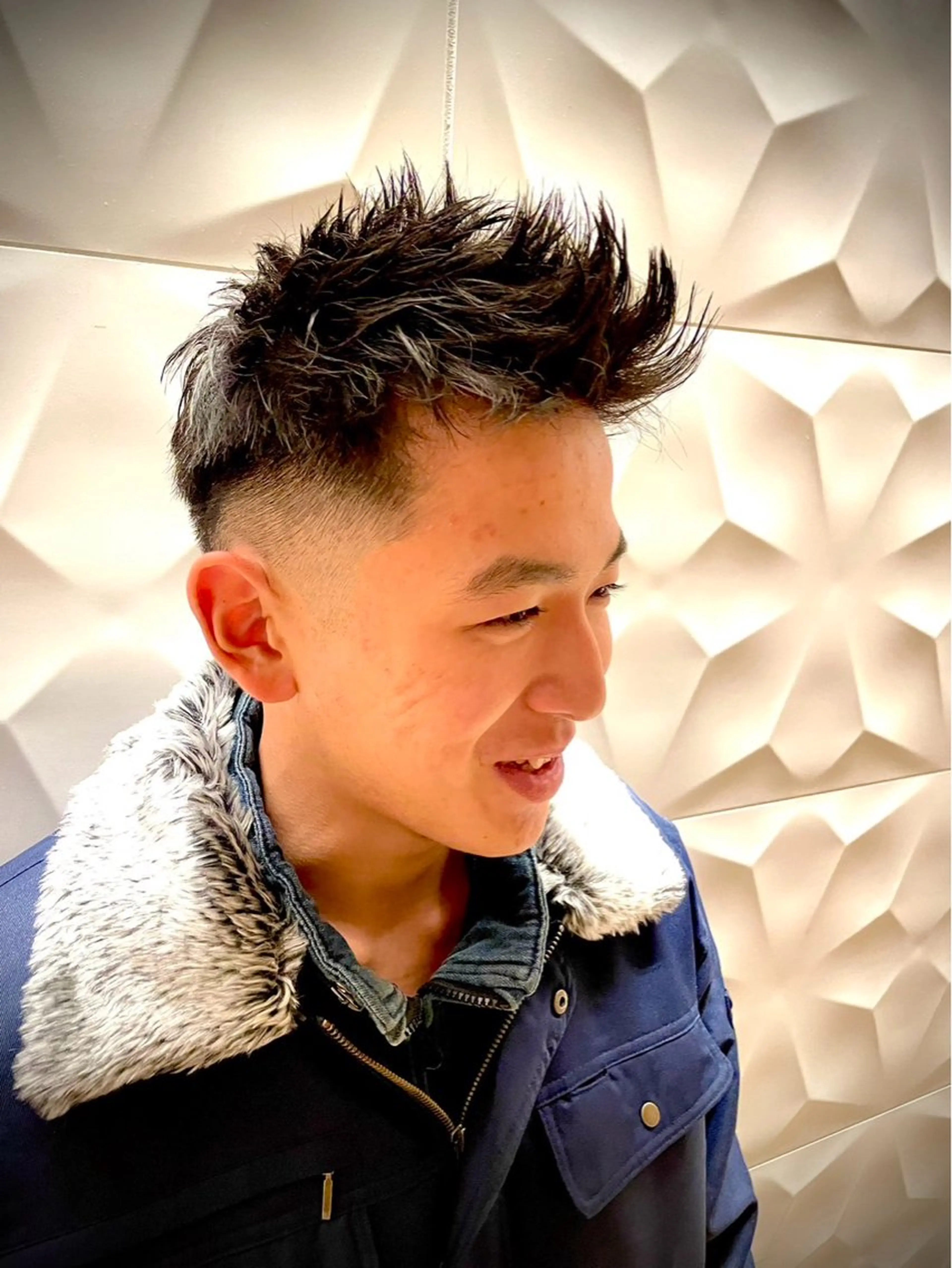 ショート メンズ 藤原 航のヘアスタイル