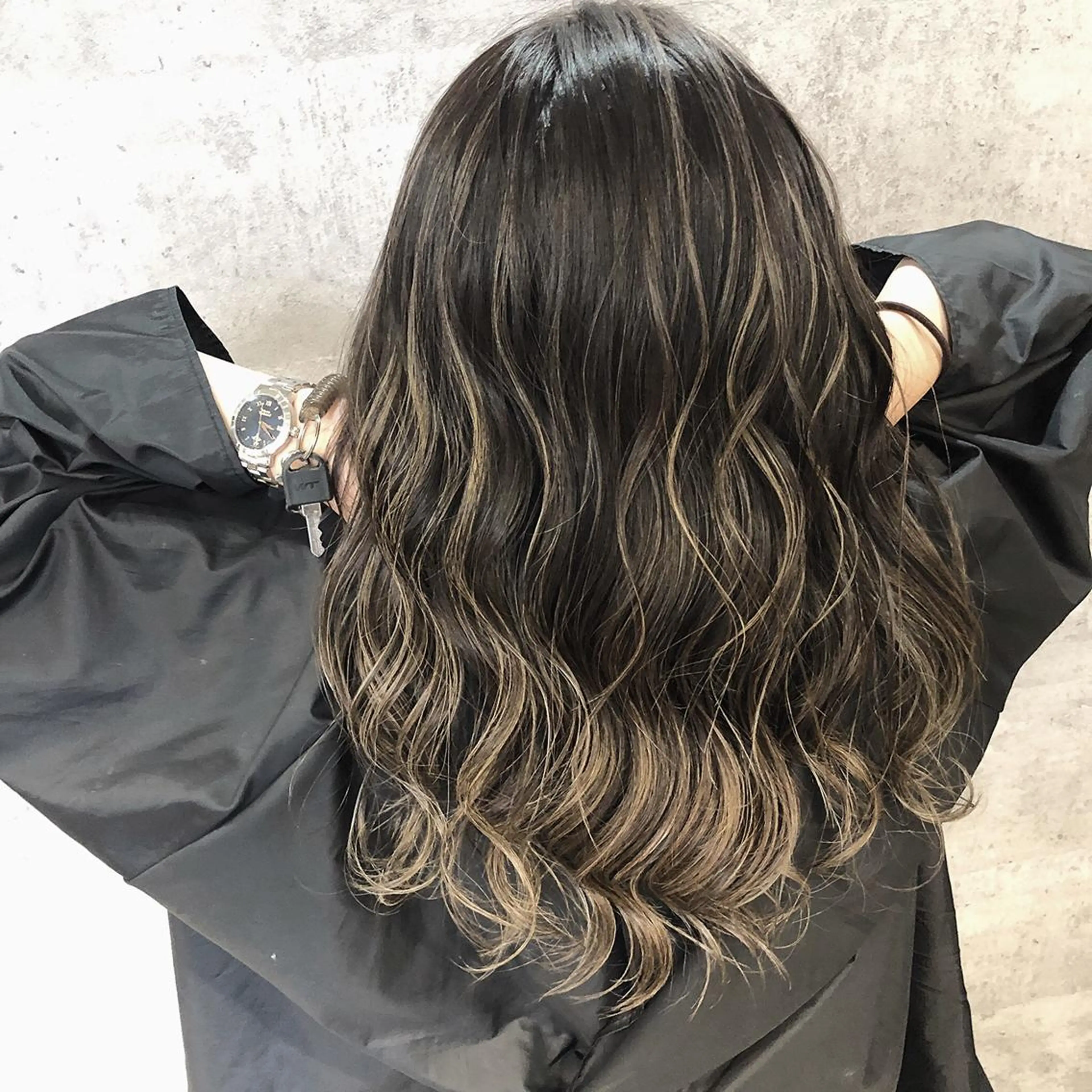 ロング カラー ハイライトカラー ハイライト MiL所属・✨ハイトーン✨ 濱田知孝のヘアスタイル