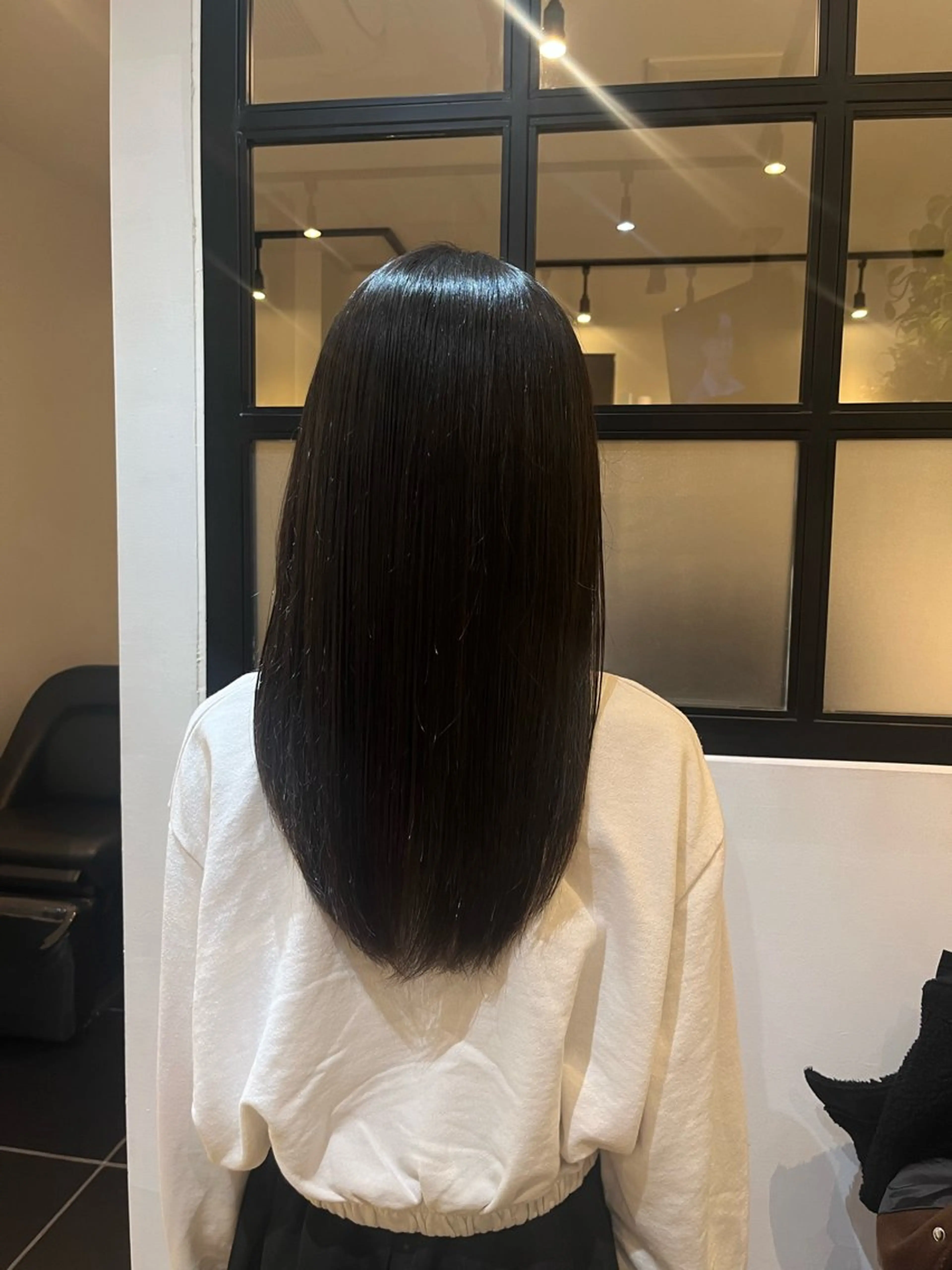 ロング 縮毛矯正 トリートメント 🪽MiYU🪽 艶カラー⁎⁺˳✧のヘアスタイル