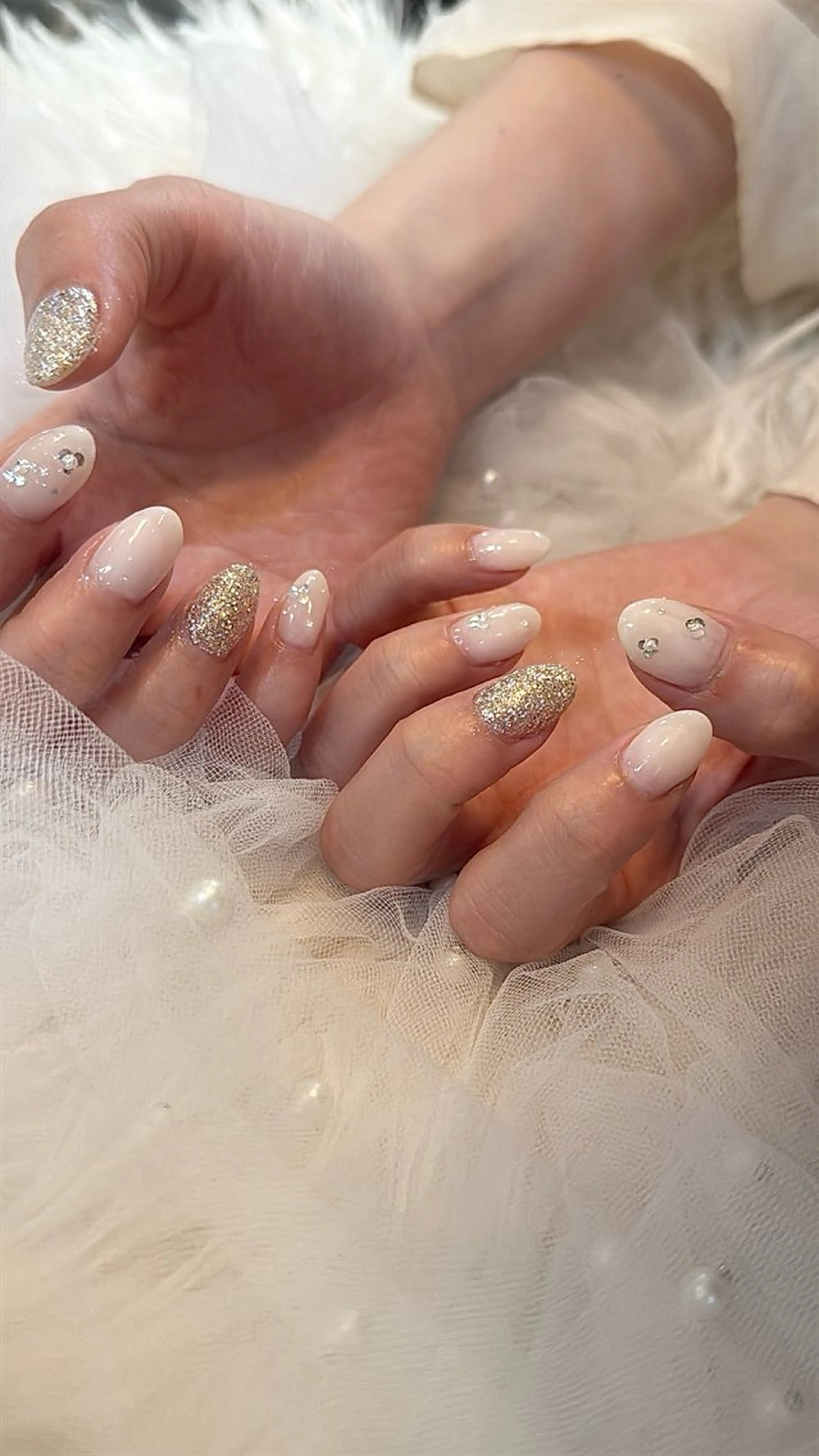 ネイル フラッシュネイル フラッシュマグ フットネイル フレンチネイル 韓国ネイル ハンドネイル SAKU nail 作島茜のネイルデザイン