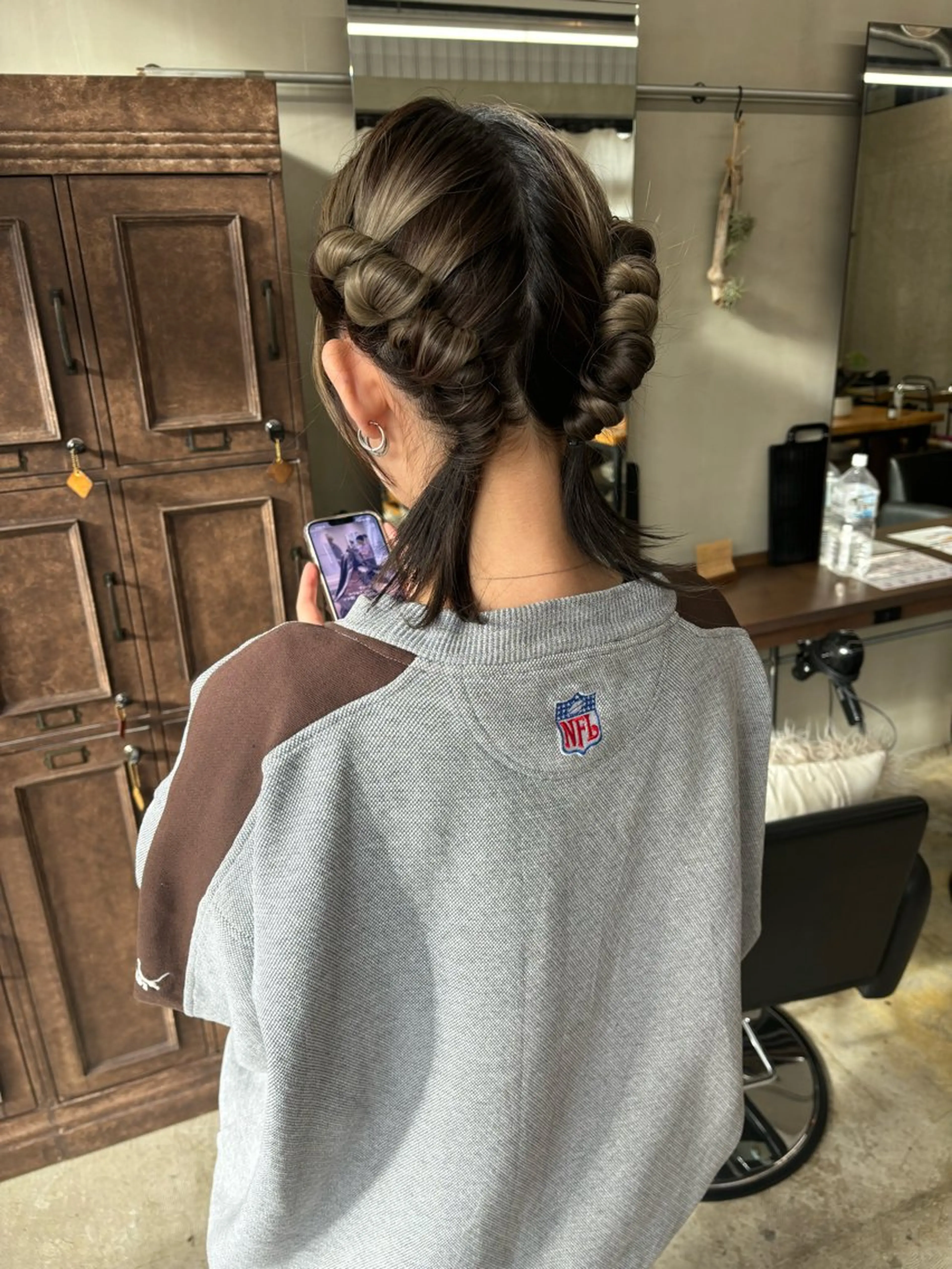 ミディアム ヘアセット 沖縄/ヘアアレンジ /ナカノのヘアスタイル