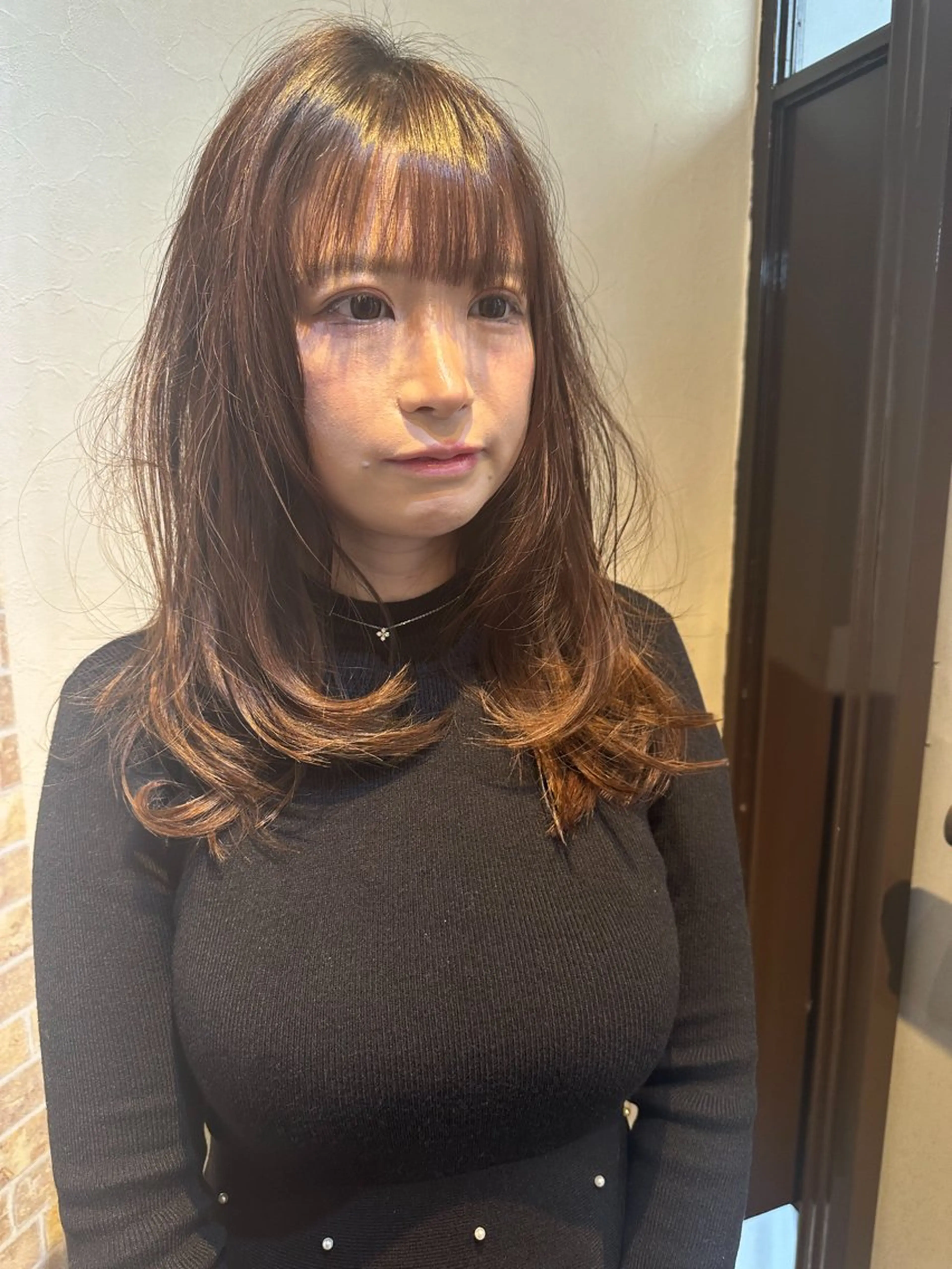 セミロング 新井 昌幸のヘアスタイル