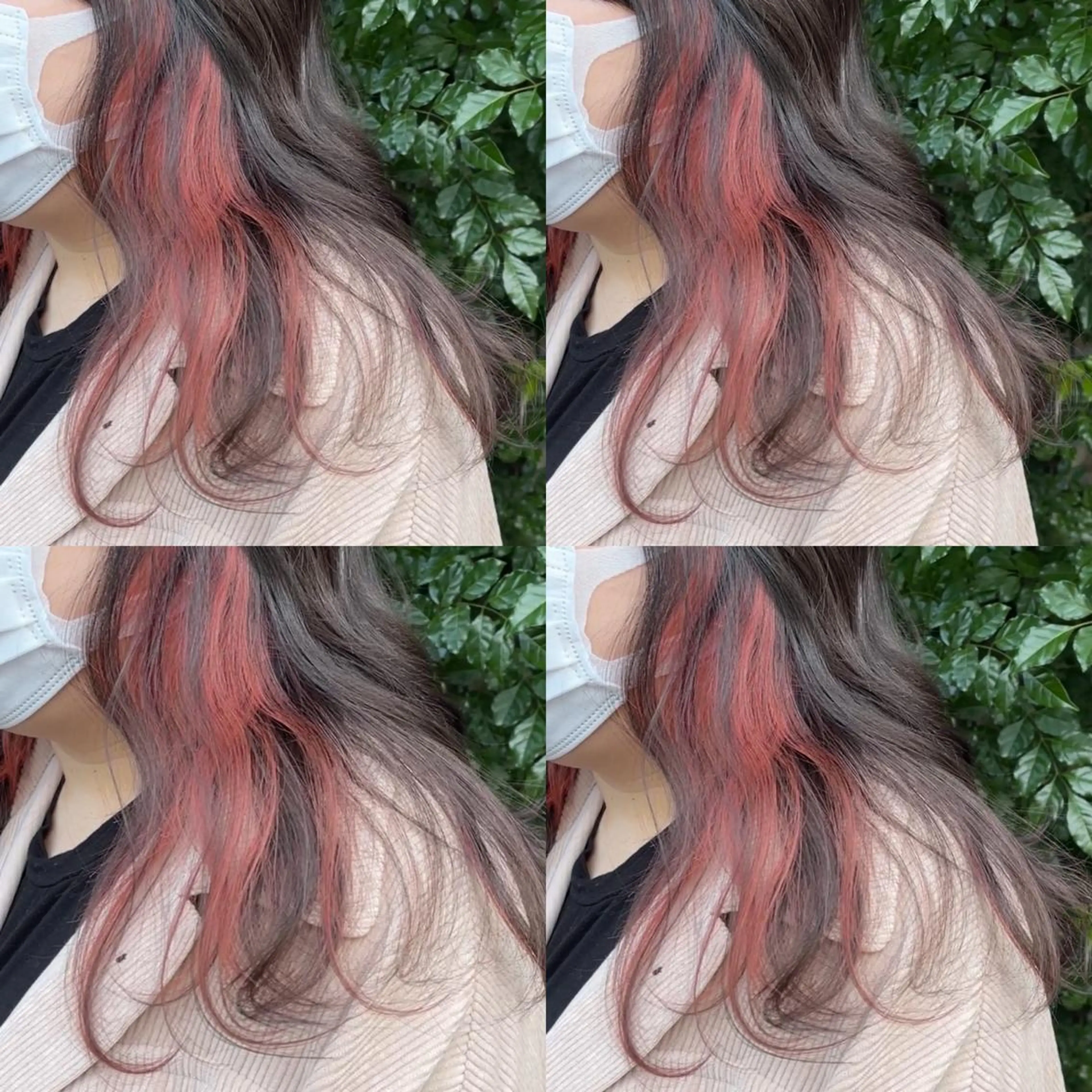 ミディアム カット ヘアカラー トリートメント ヘッドスパ 大人可愛い透明感🌟 小顔・韓国髪🌟野中のヘアスタイル