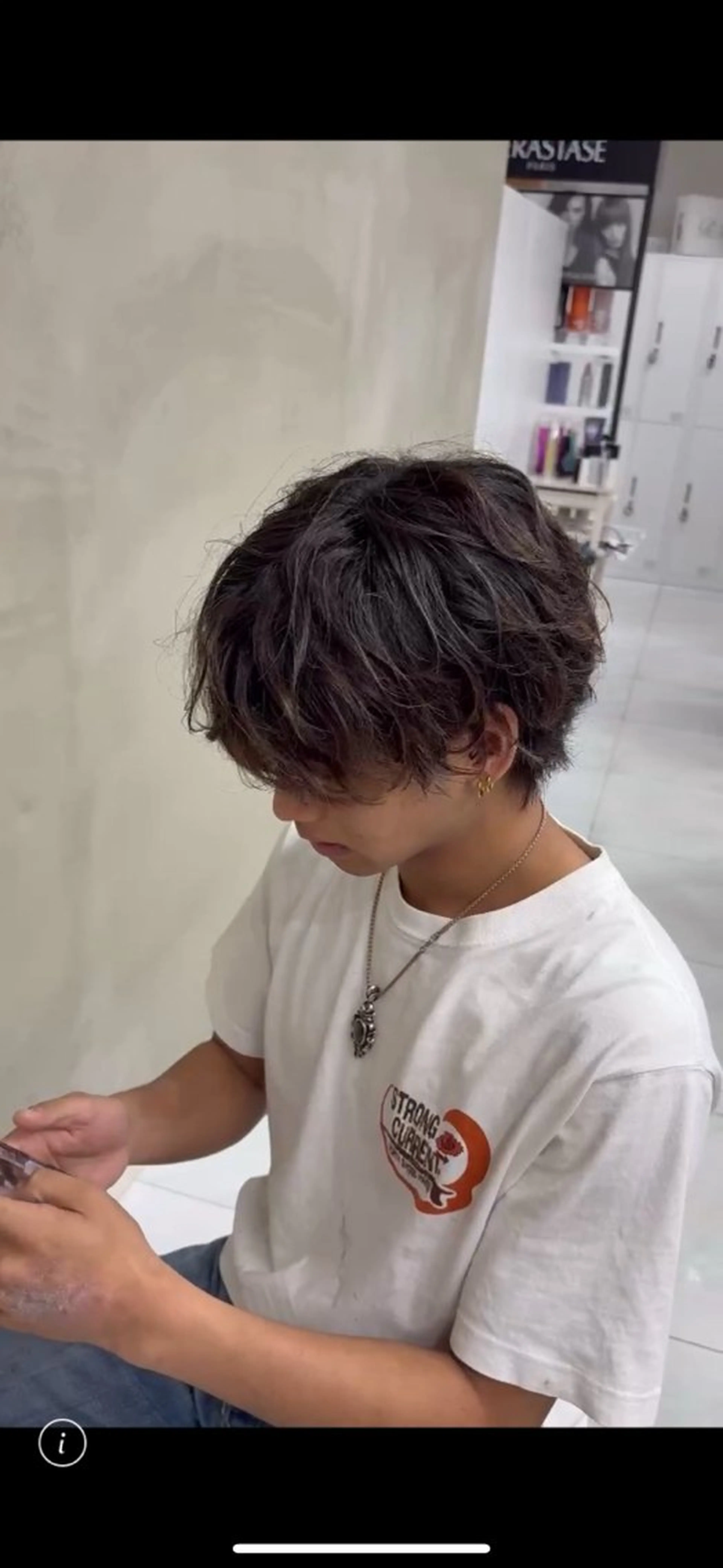 ショート ウルフカット カット 【GRANDEUR】 石橋亜嘉史のヘアスタイル