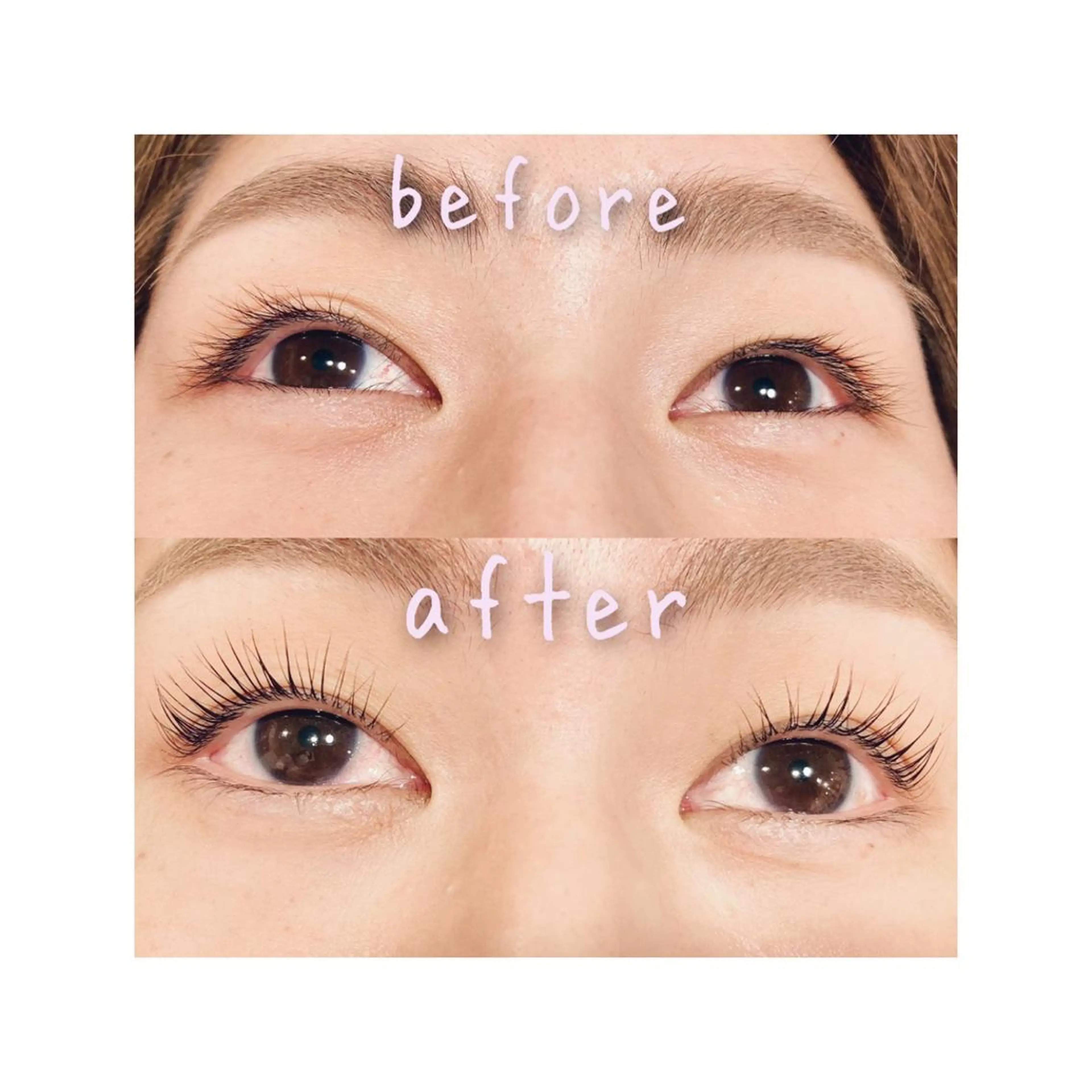 マツエク・マツパ パリジェンヌラッシュリフト 一重×まつ毛パーマ マリーテレジア 渋谷店❤️モデルのマツエク・マツパデザイン