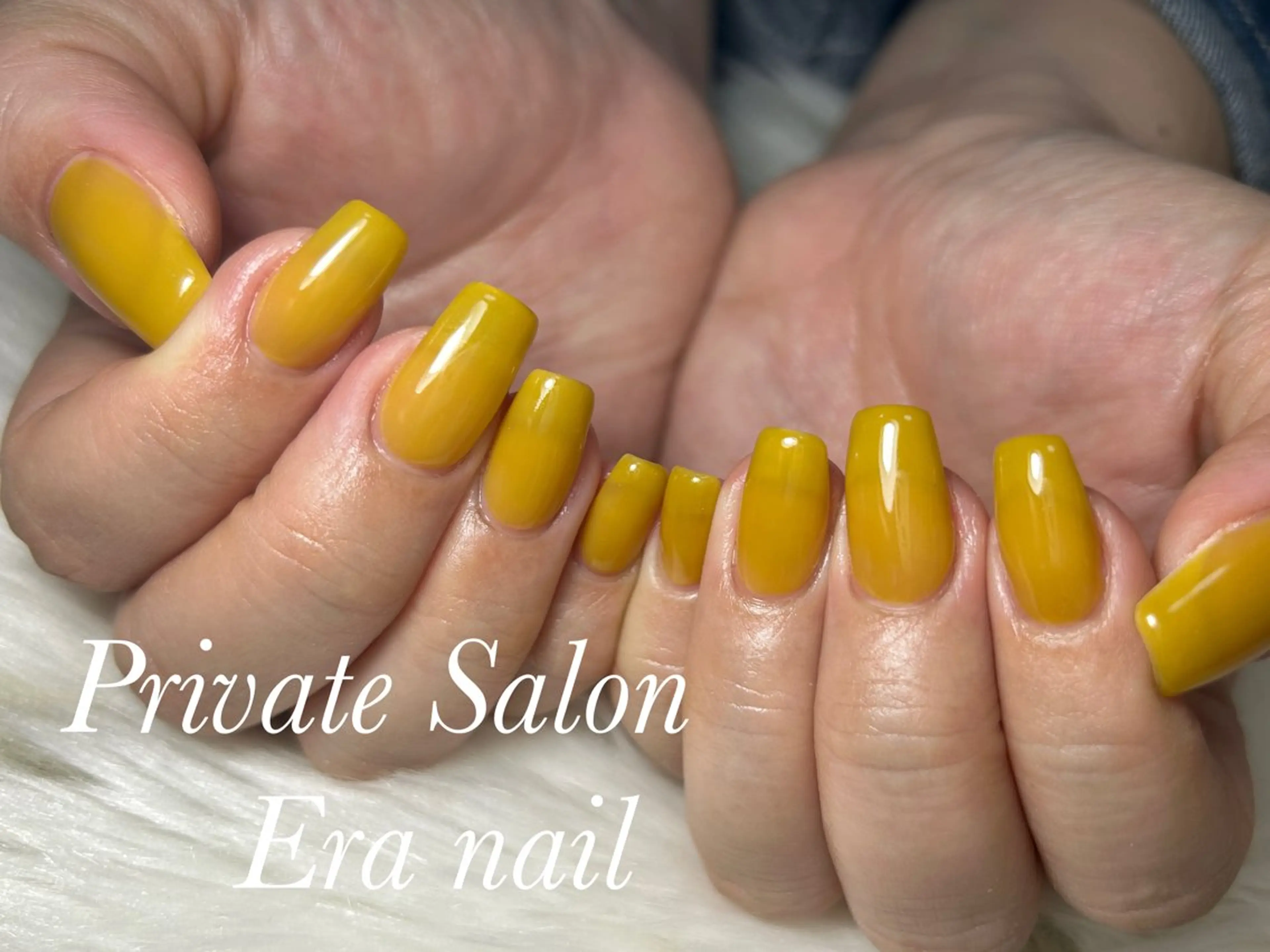 ネイル ワンカラーネイル ハンドネイル Era nailのネイルデザイン