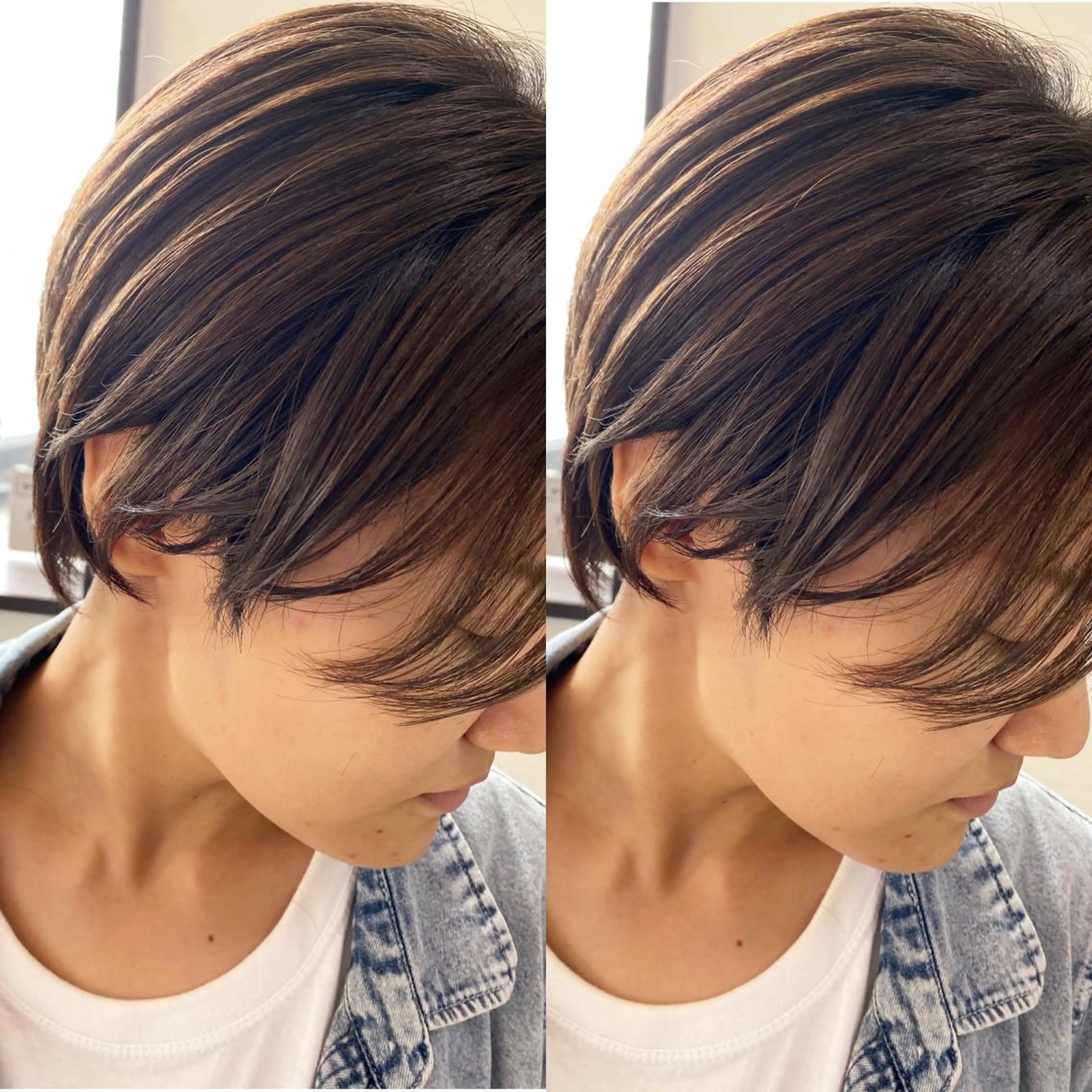 ショート カラー 竹嶋 興樹のヘアスタイル