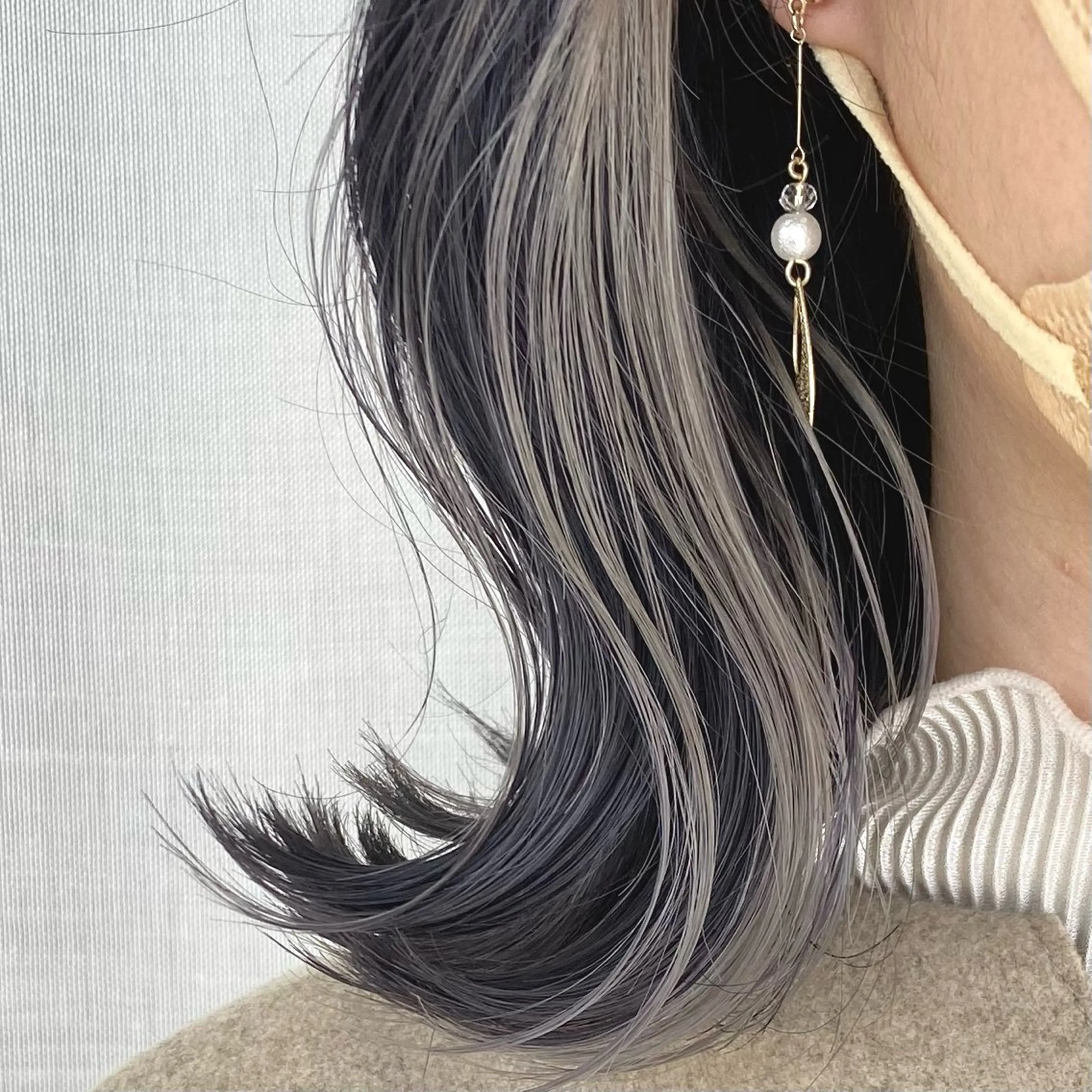 ミディアム カラー ROE 日吉のヘアスタイル