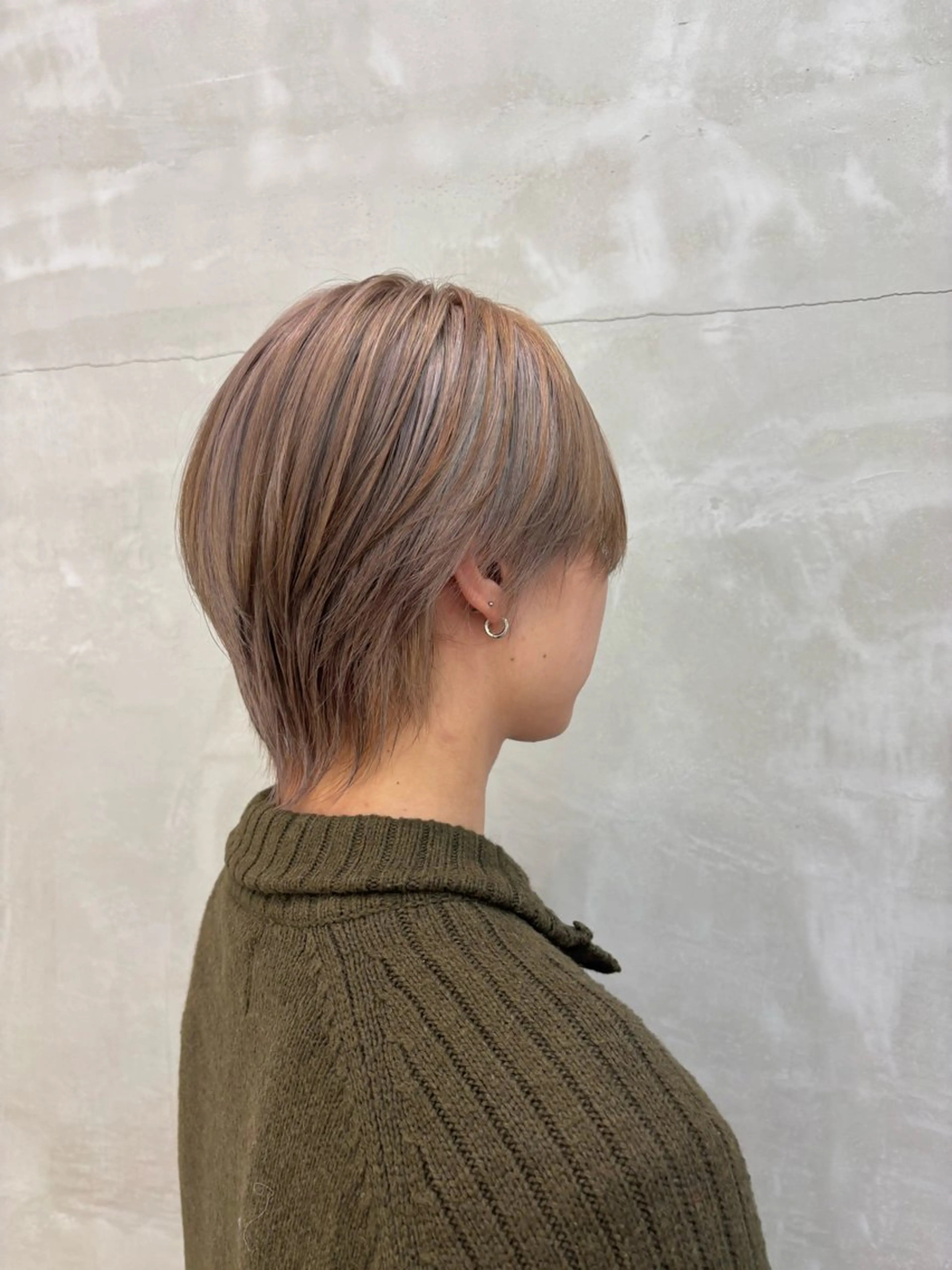 ショート ヘアカラー 🫧透明感カラー🫧 AYANAのヘアスタイル