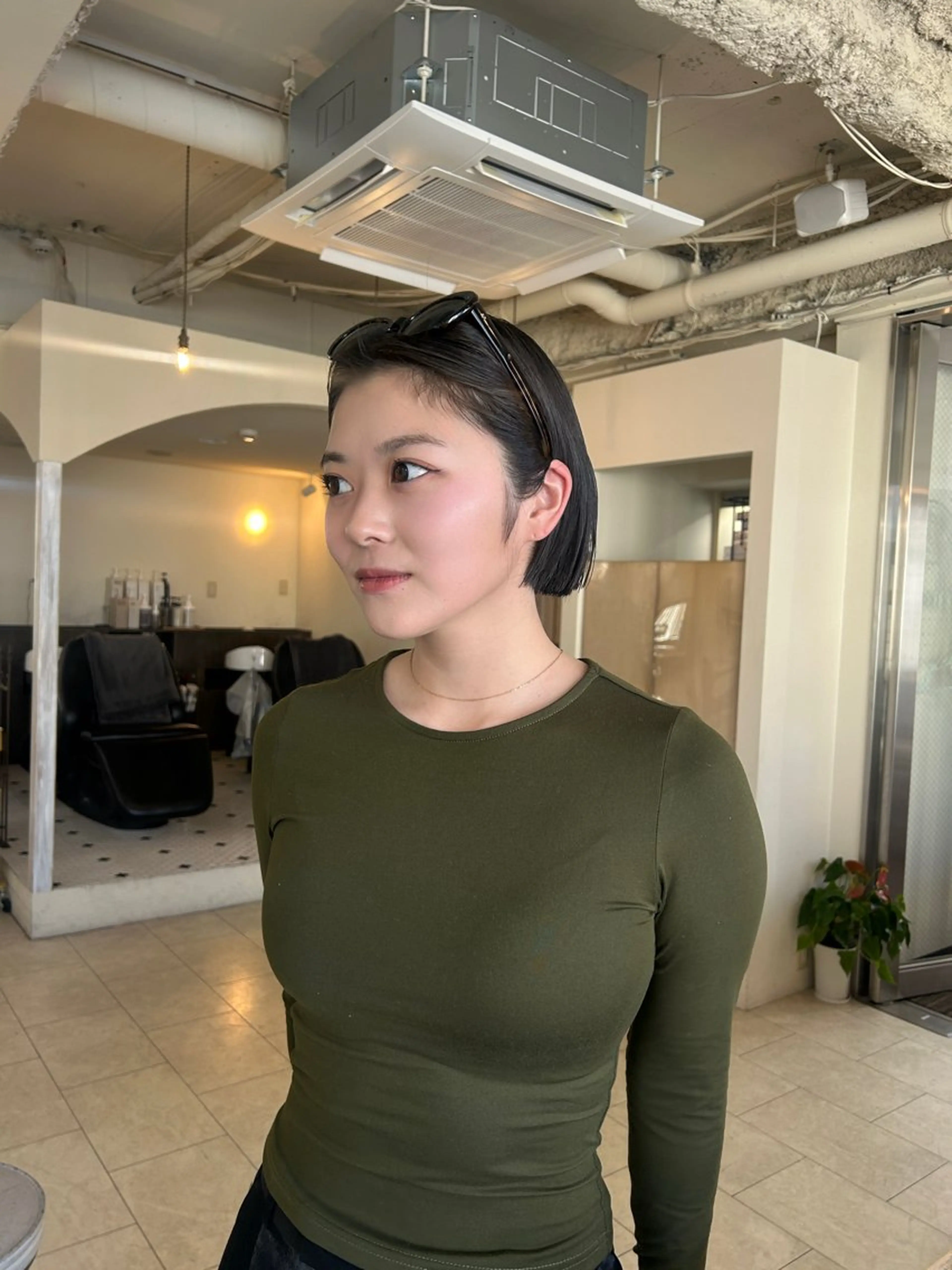 ショート カット Maho/海外 レイヤー/ハッシュのヘアスタイル