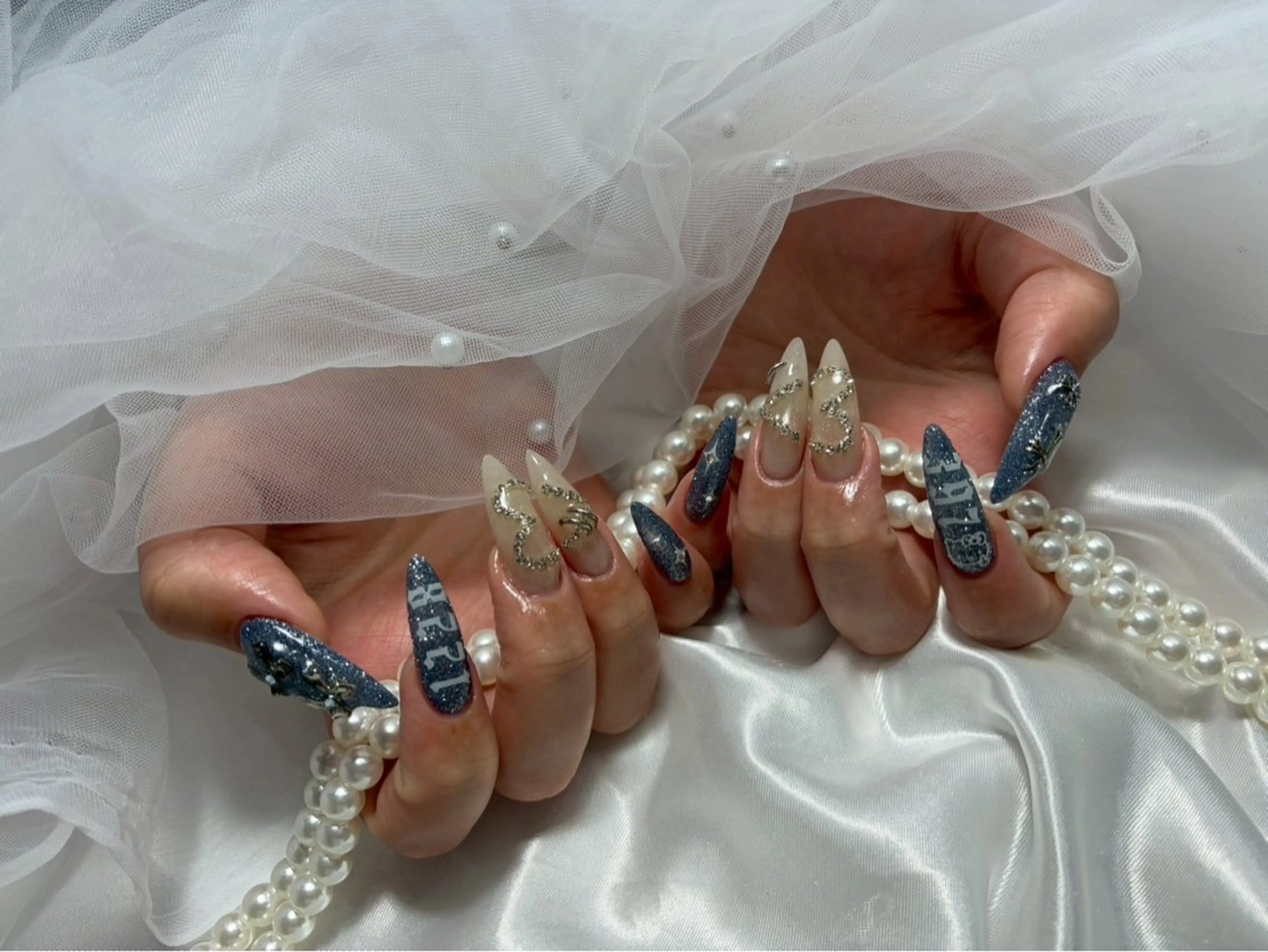 ネイル ハンドネイル 池田 みなのネイルデザイン