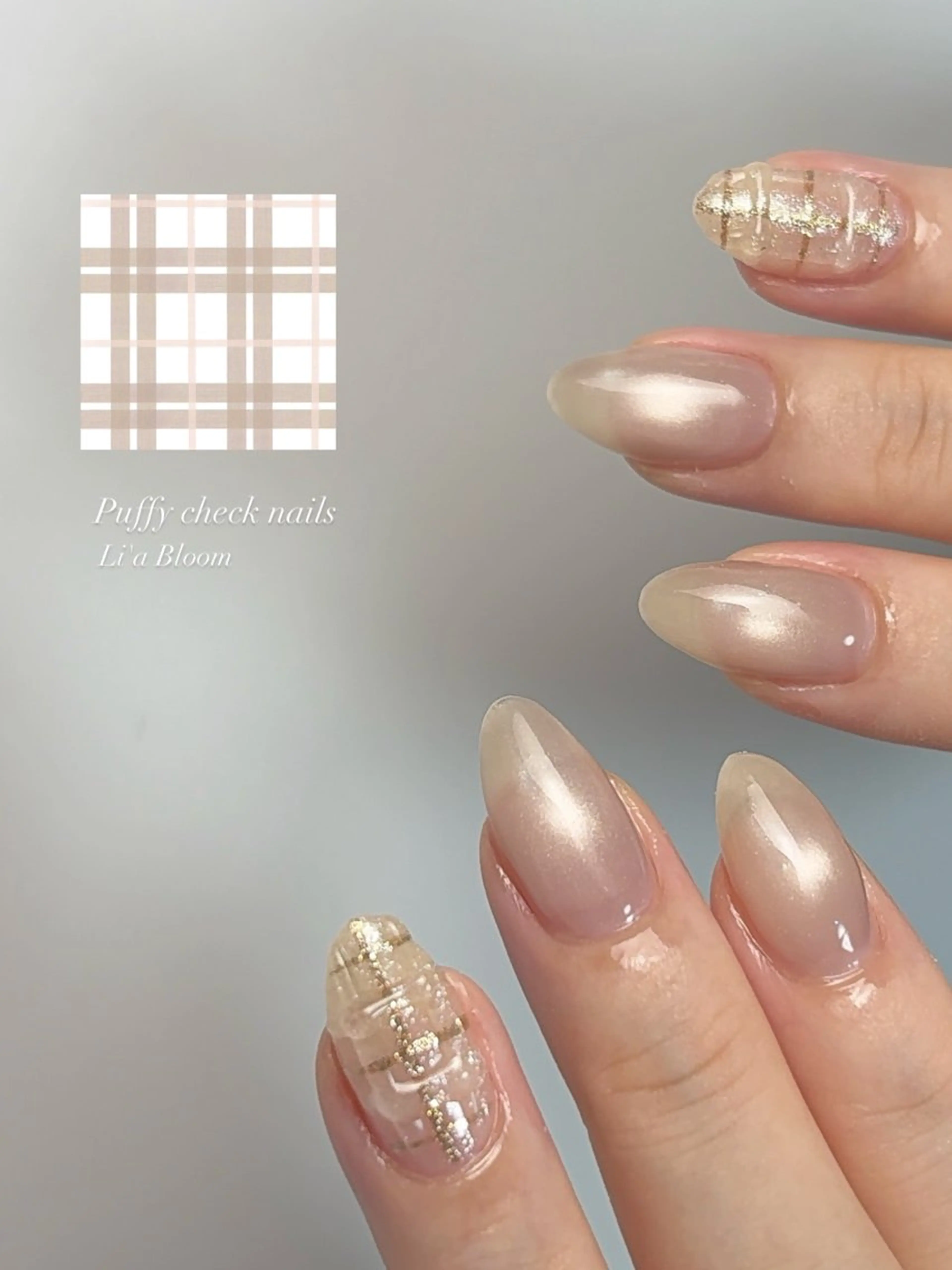 ネイル Li'a Bloom所属・🦋🤍 madoka🤍のネイルデザイン