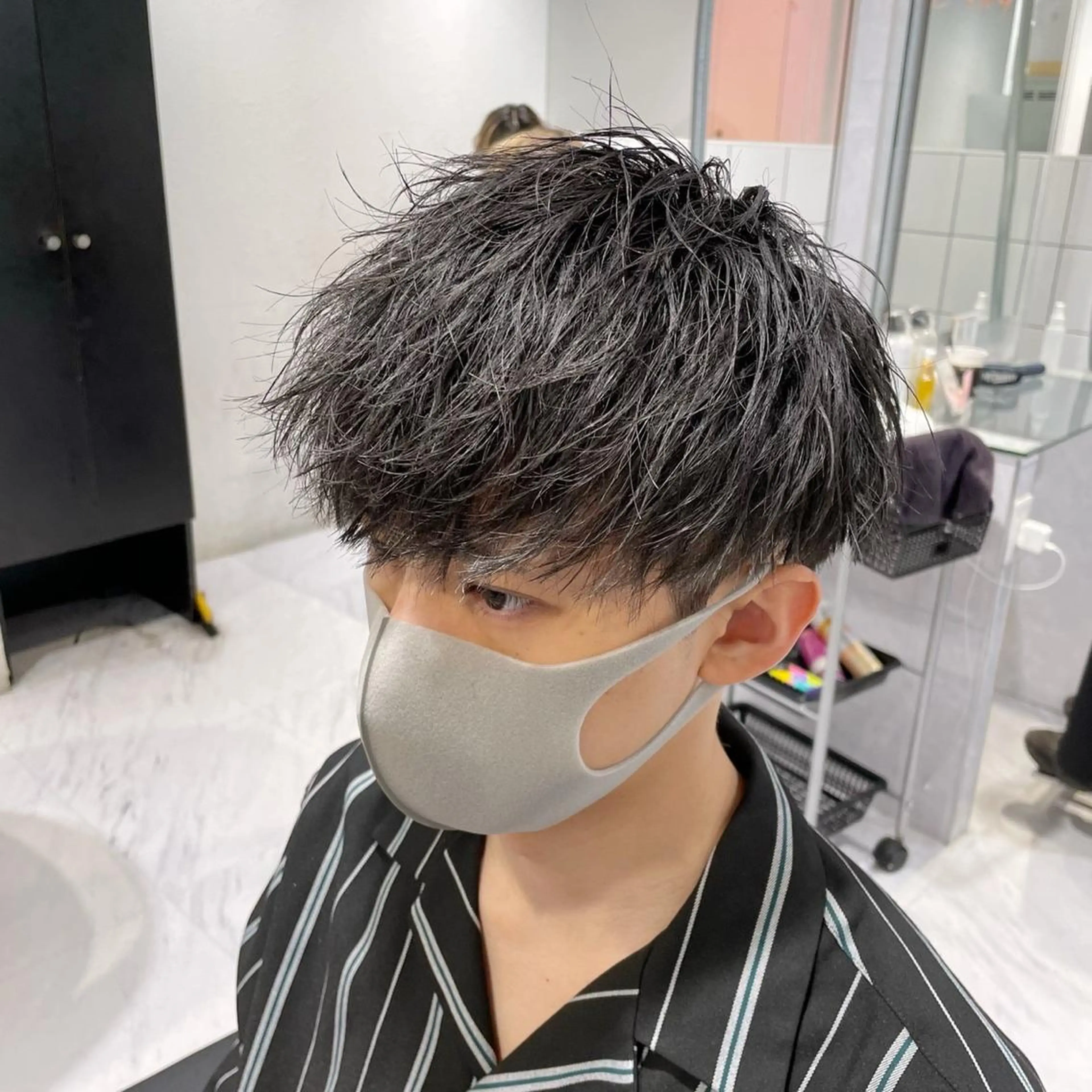 ショート パーマ メンズ 【メンズ特化】 笹目純のヘアスタイル