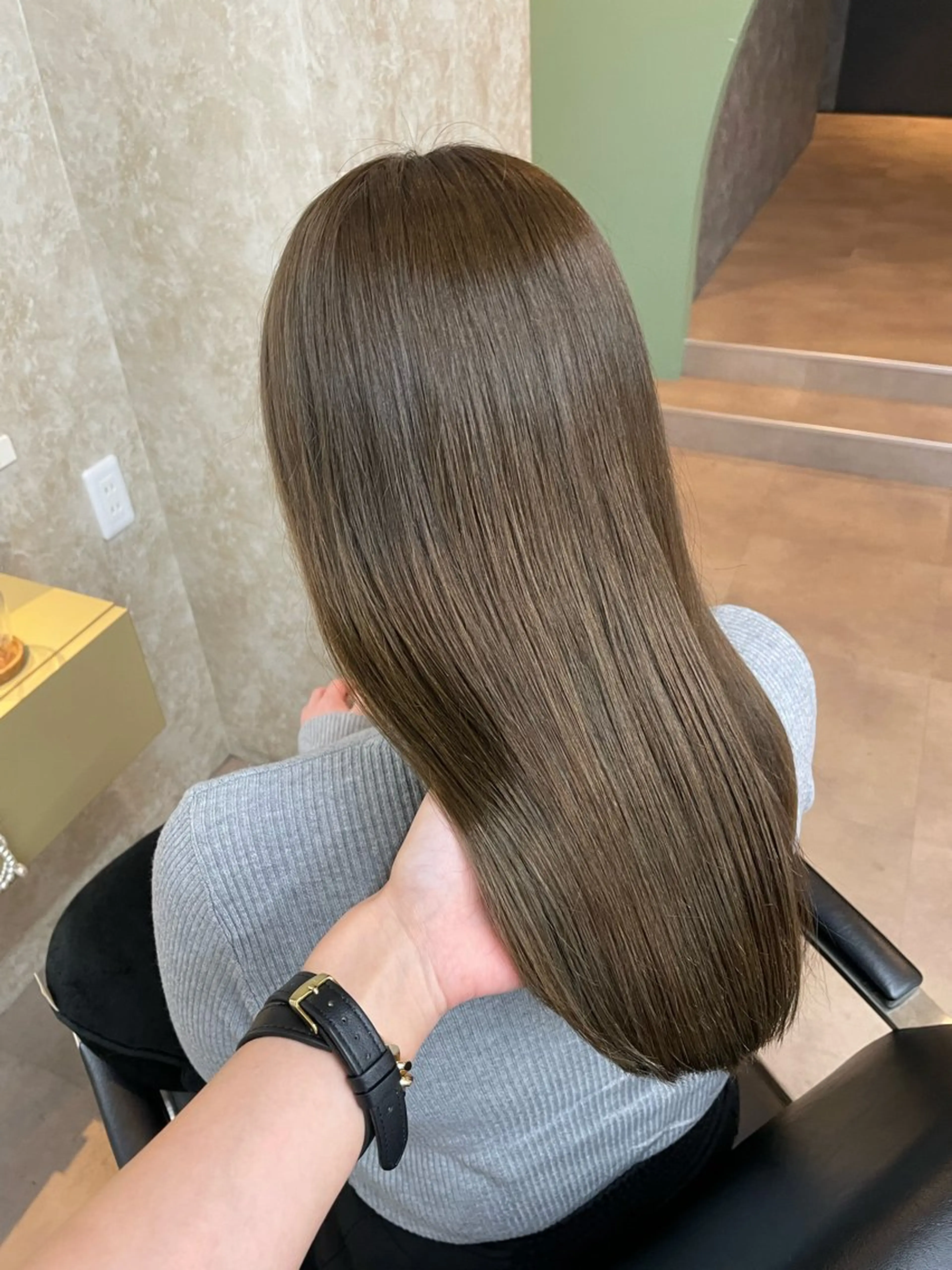 セミロング カラー カット ヘアカラー トリートメント MISATO THIRD SHOPのヘアスタイル