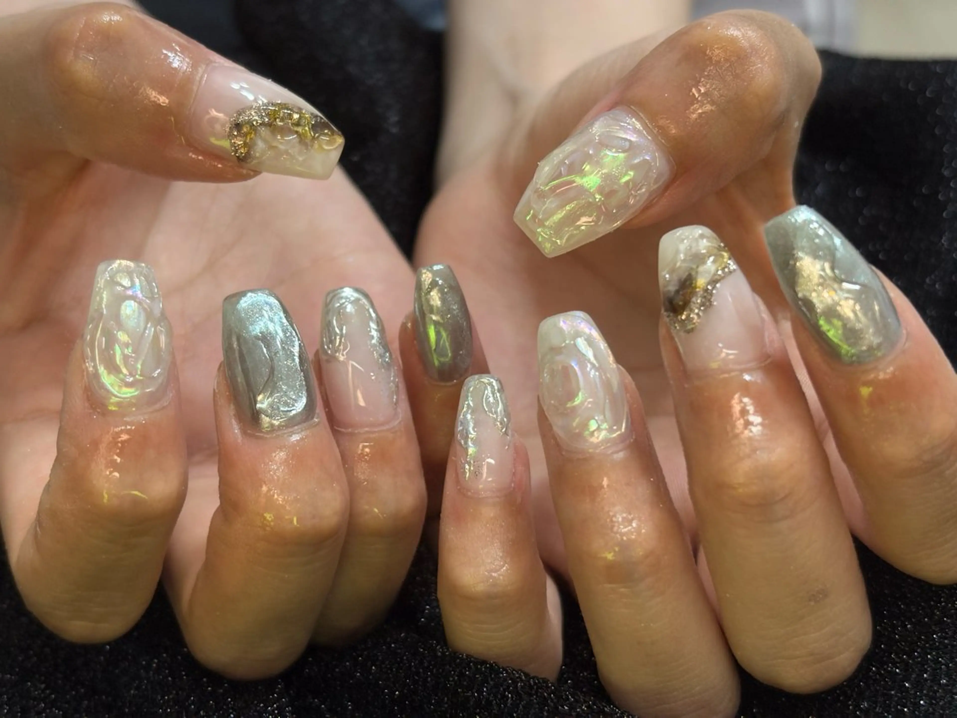 ネイル ハンドネイル フットネイル ✴︎ Delightのネイルデザイン