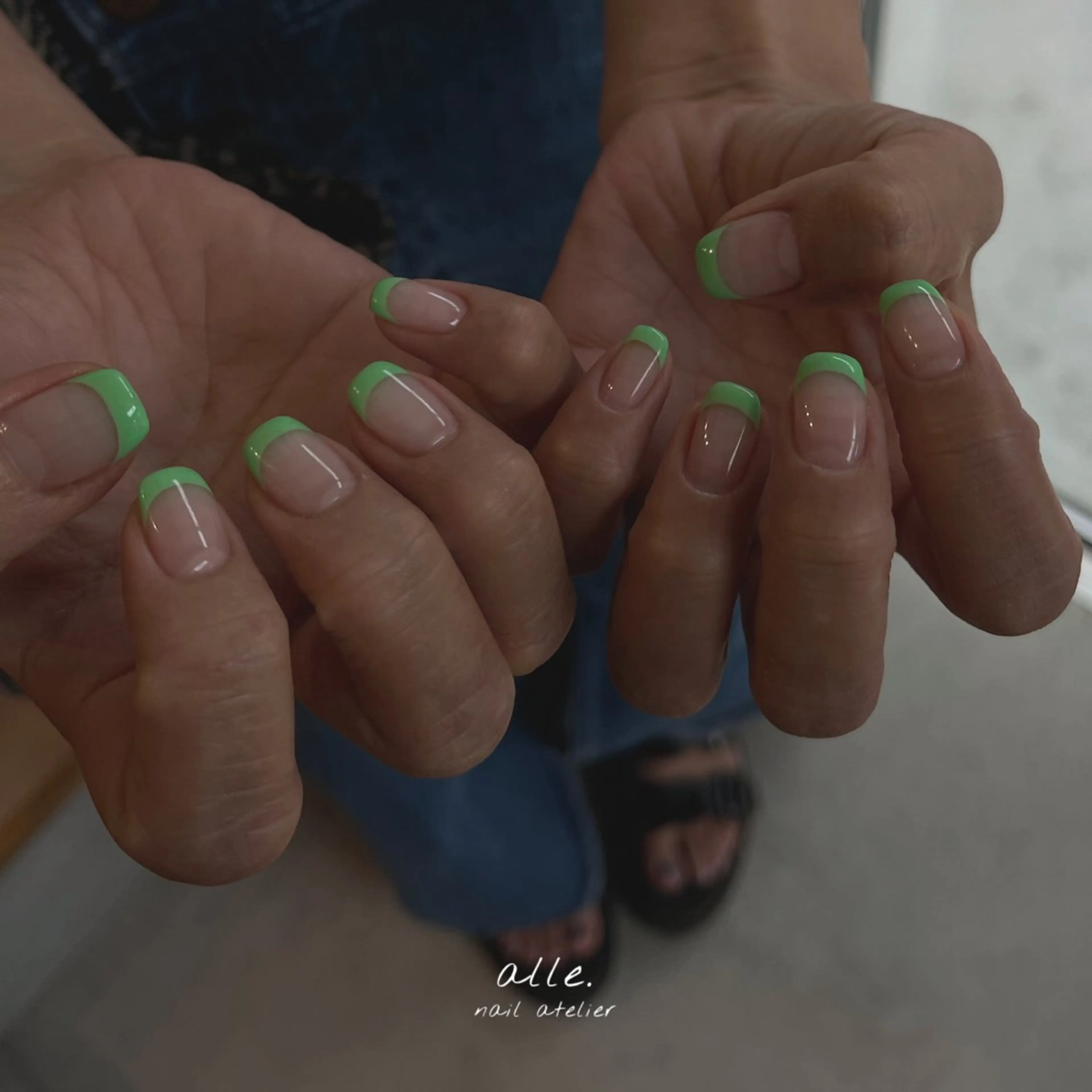 ネイル ハンドネイル atelier alle.のネイルデザイン