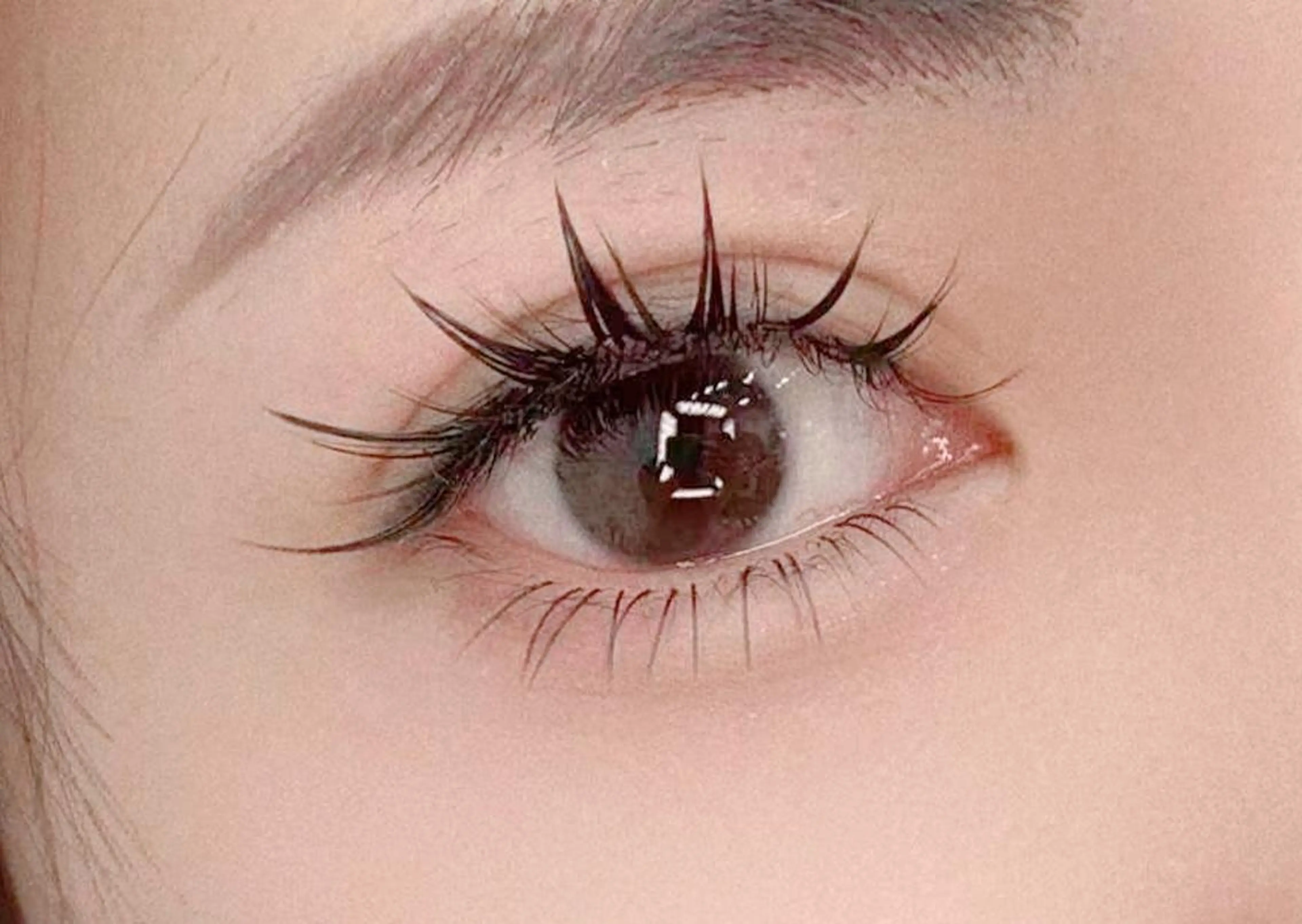 【オフ無料★】※新人気パリエク(パリジェンヌと 漫画デザインフラットラッシュ(120本)の写真