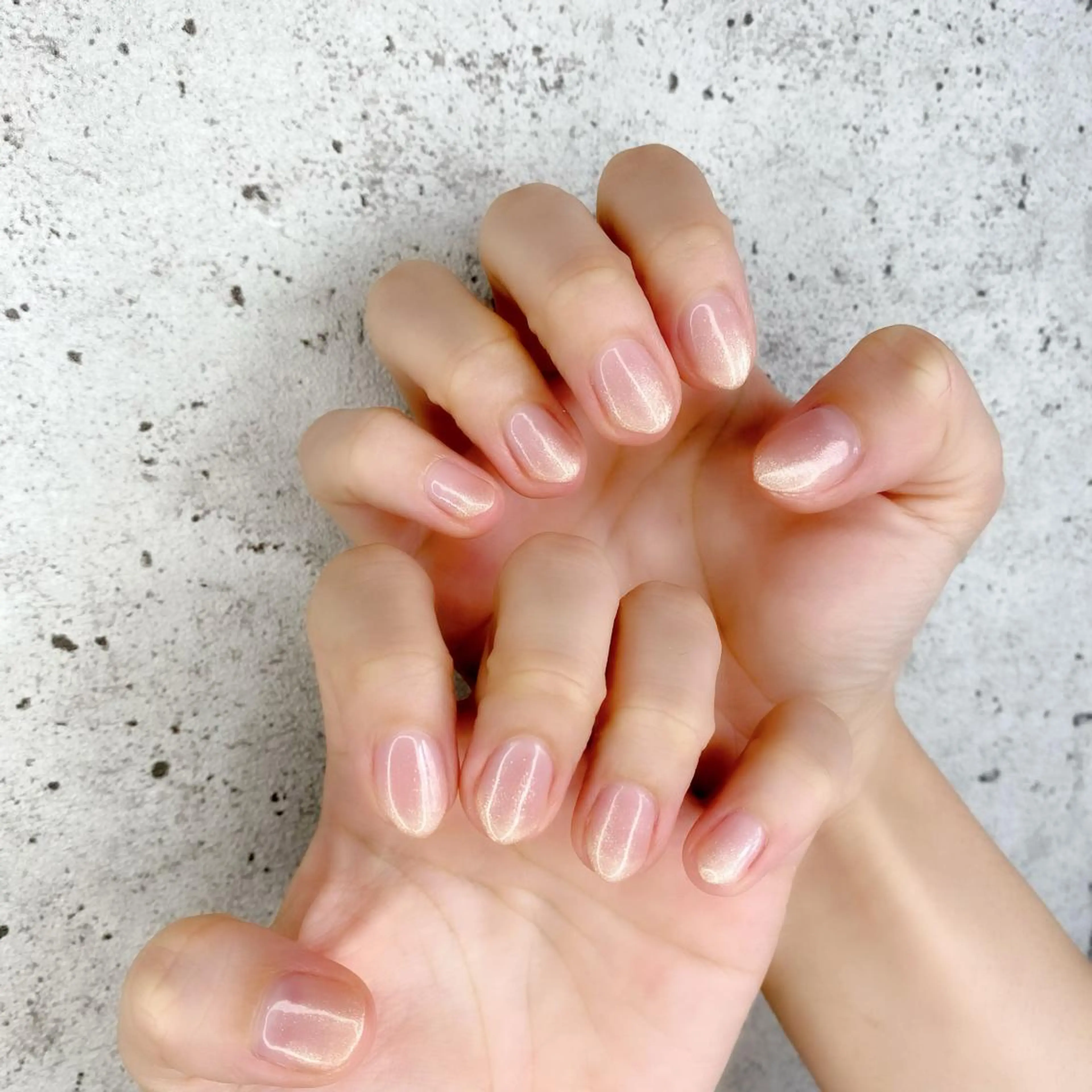 ショート カラー パーマ ヘアアレンジ メンズ キッズ ネイル マツエク・マツパ ベージュカラー グラデーションカラー ピンクカラー ピンクベージュ カラーマツエク Salon Ｋのネイルデザイン