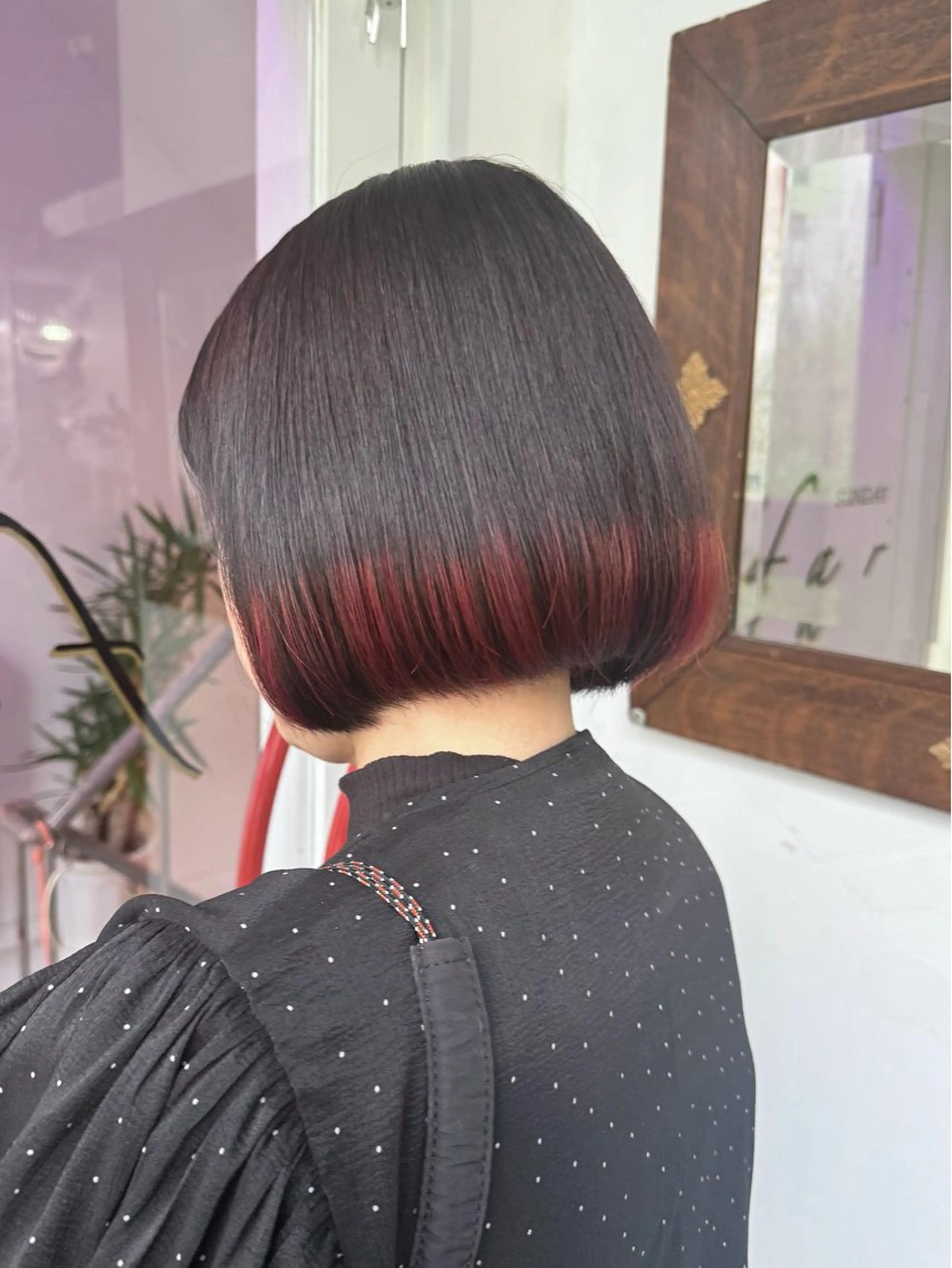 ショート カラー ブリーチ デザインカラー ヘアカラー コハル ブリーチモデル募集中のヘアスタイル
