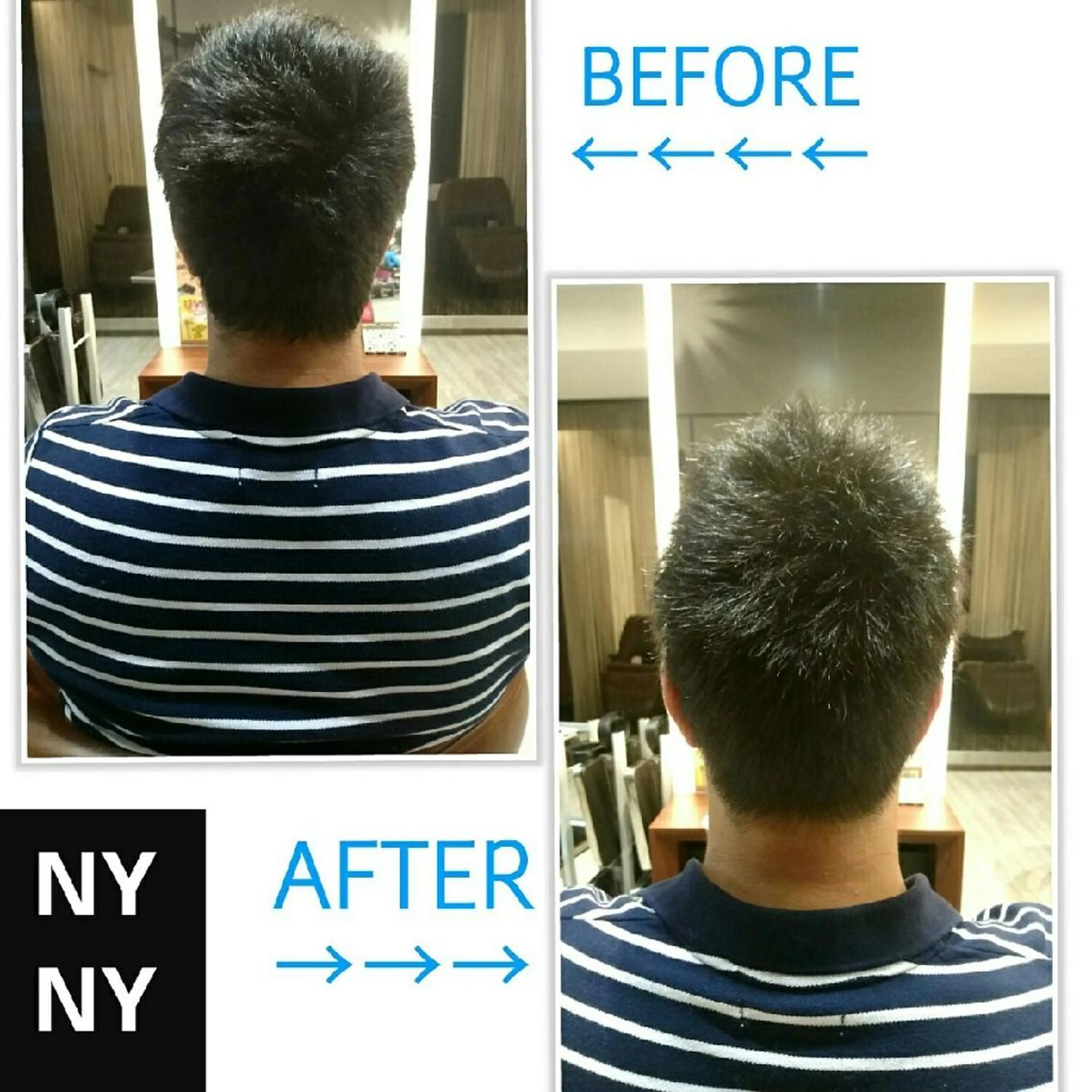 メンズ カット パーマ ブリーチ/ヘアケア/ 艶髪/イギチハルのヘアスタイル