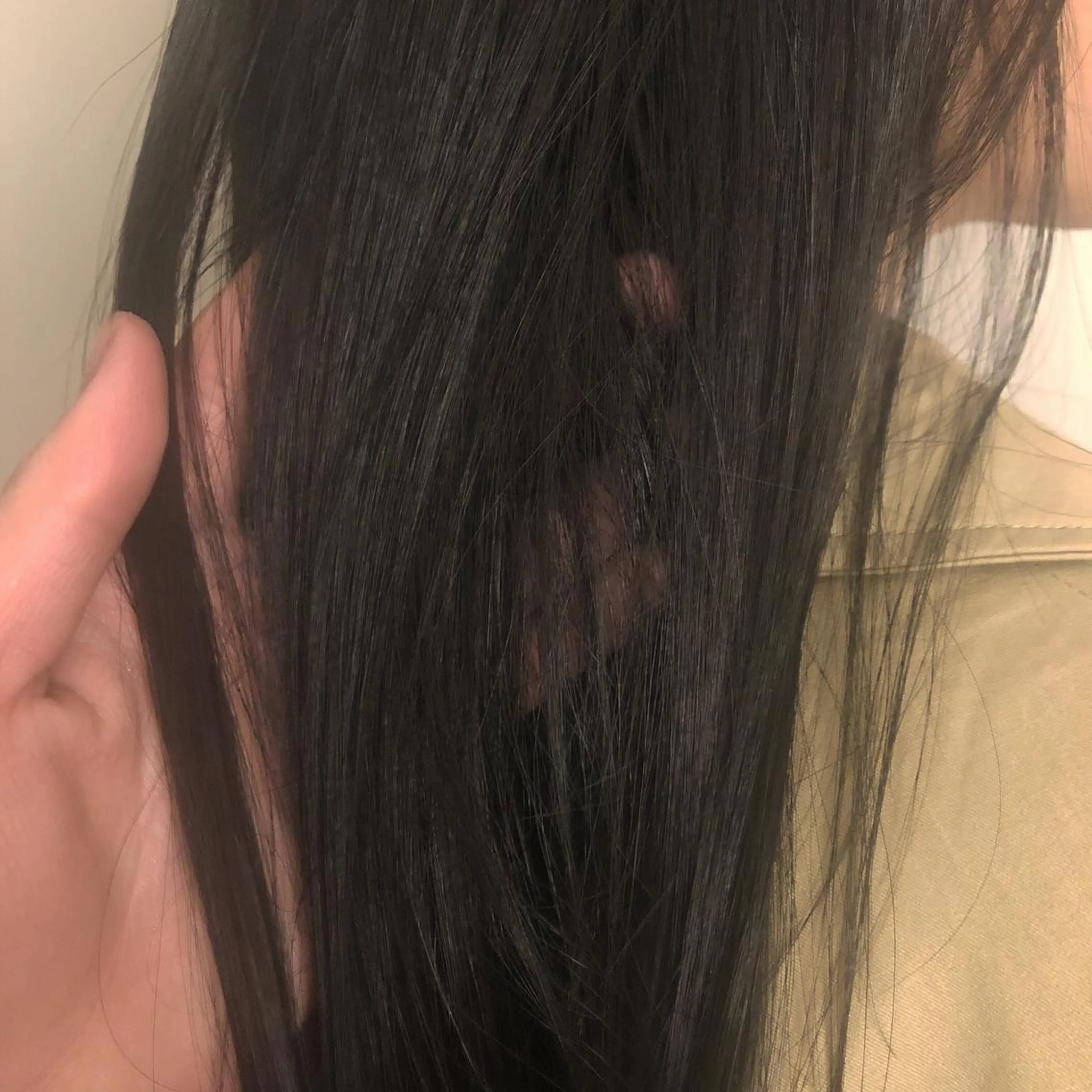 ロング カラー アッシュ 透明感カラー やまもと さえのヘアスタイル