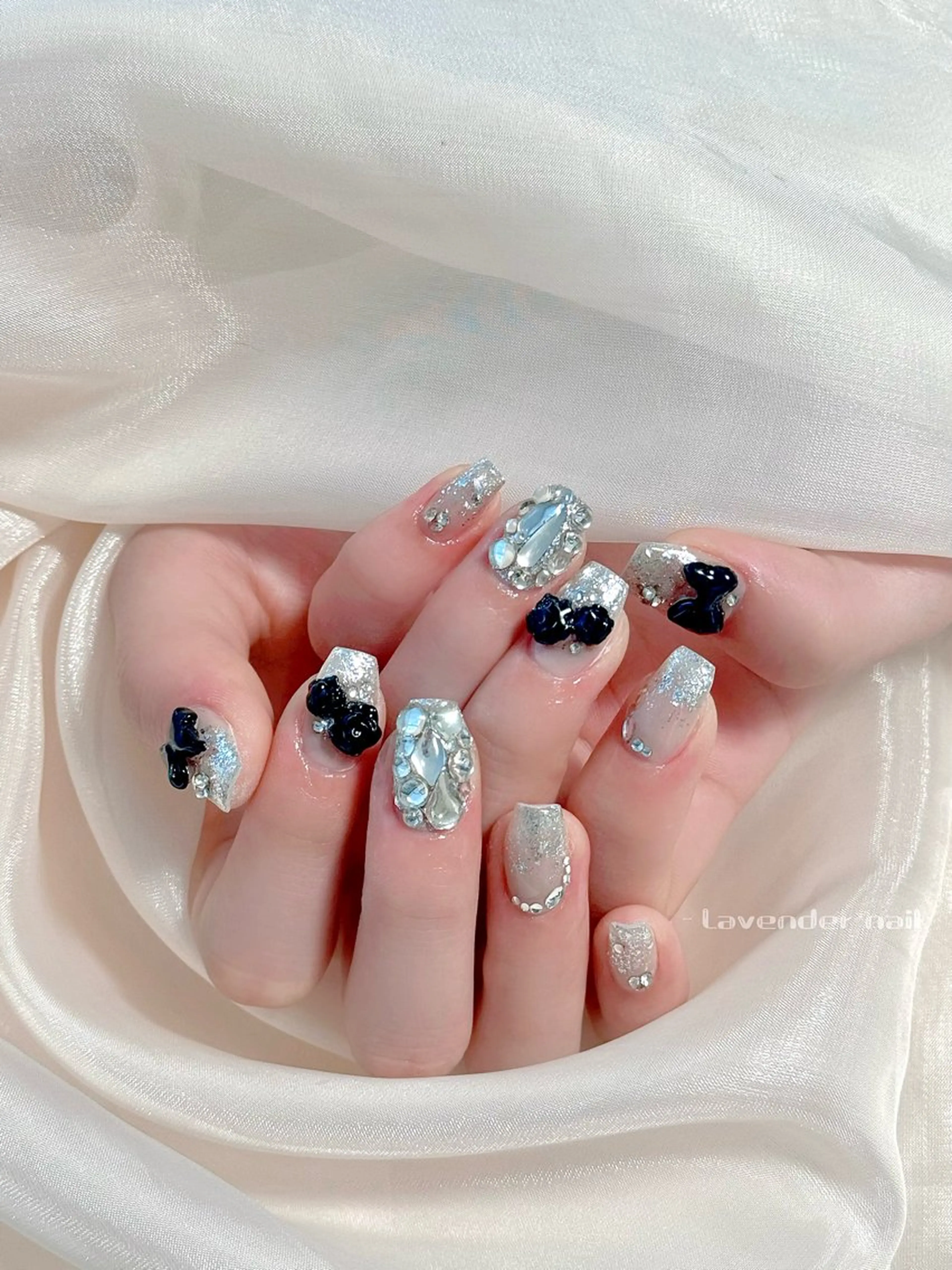 ネイル ハンドネイル Lavender nail·北18条のネイルデザイン