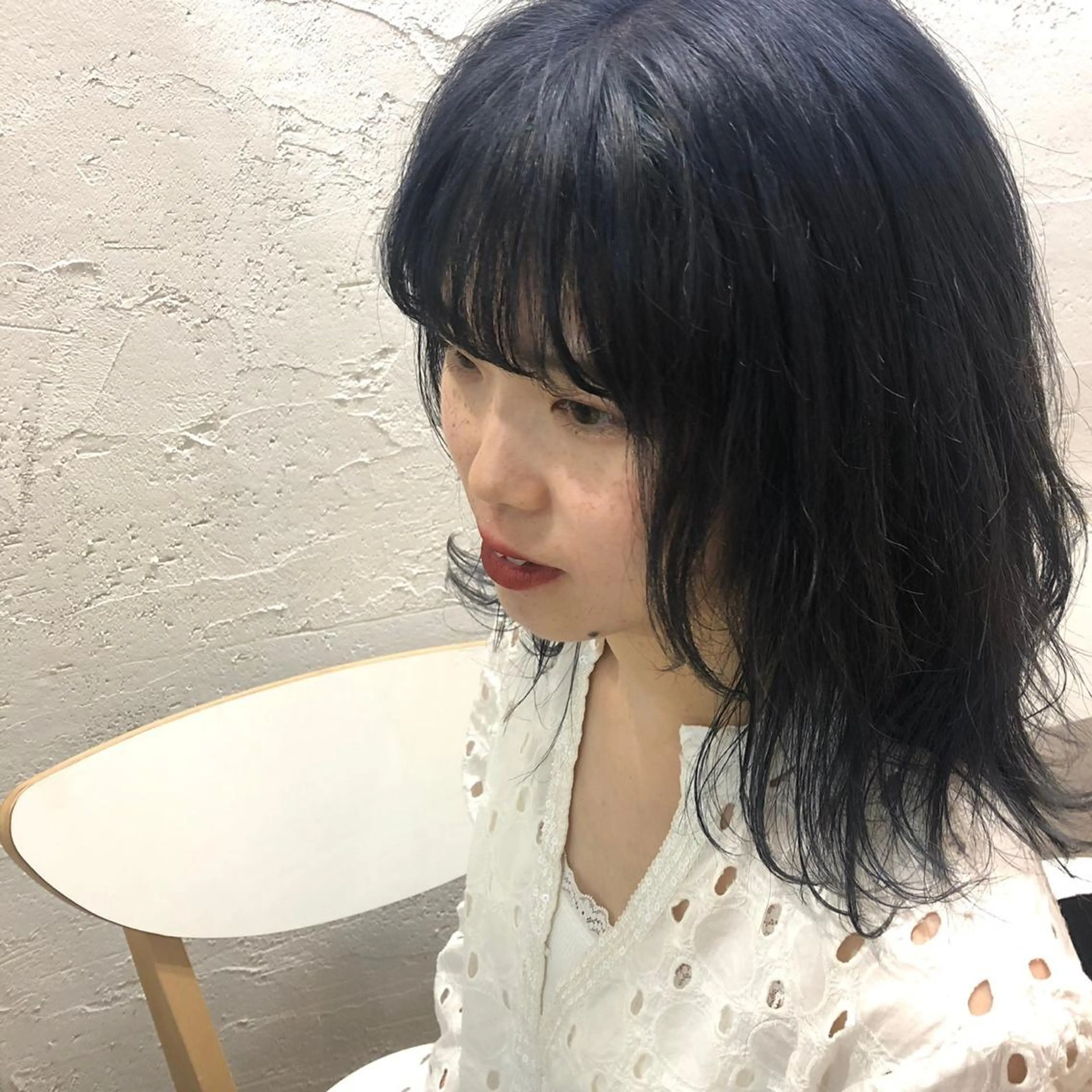 カラー ブルーカラー fit /HONOKAのヘアスタイル