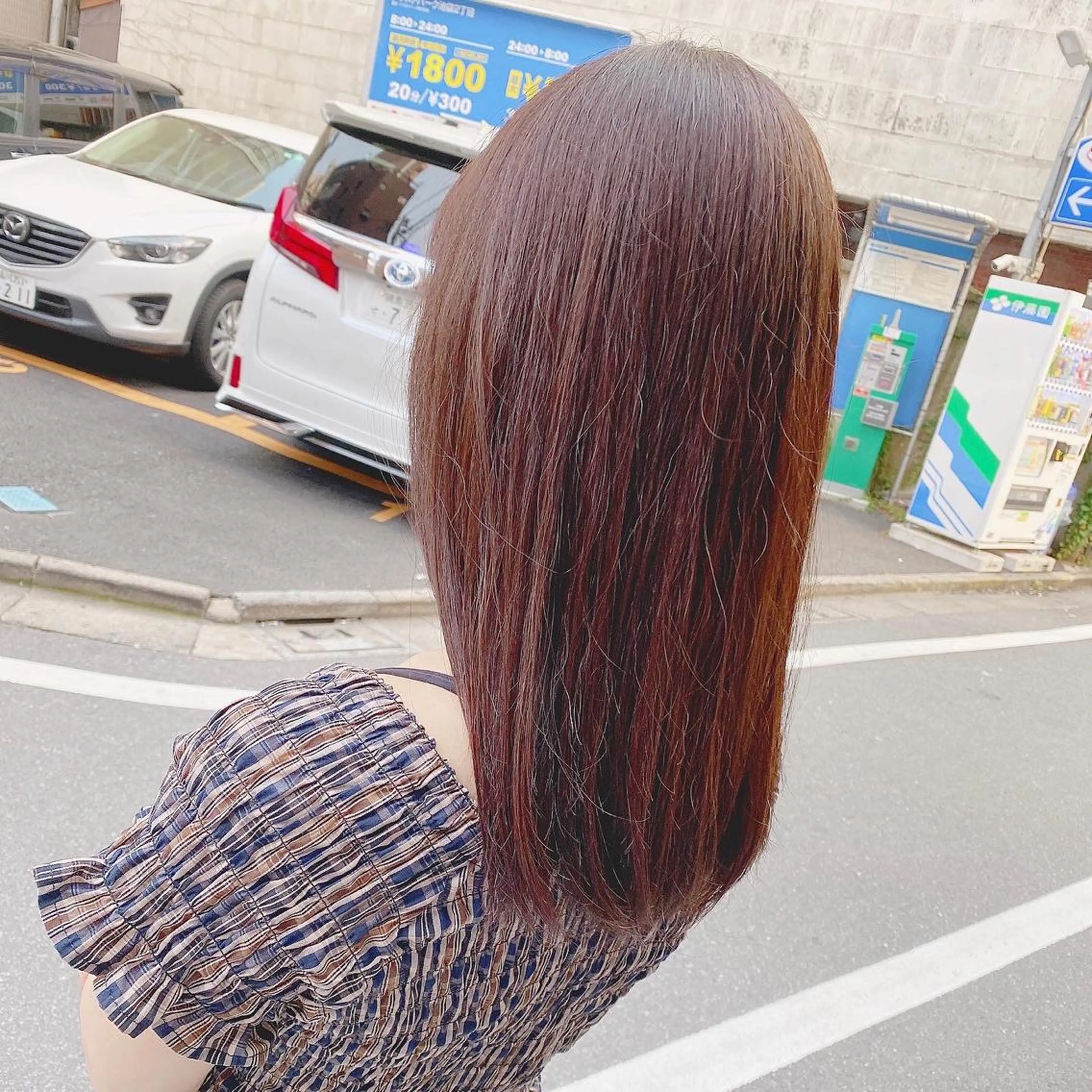 セミロング 髪質改善 髪質改善特化 安東駿介のヘアスタイル
