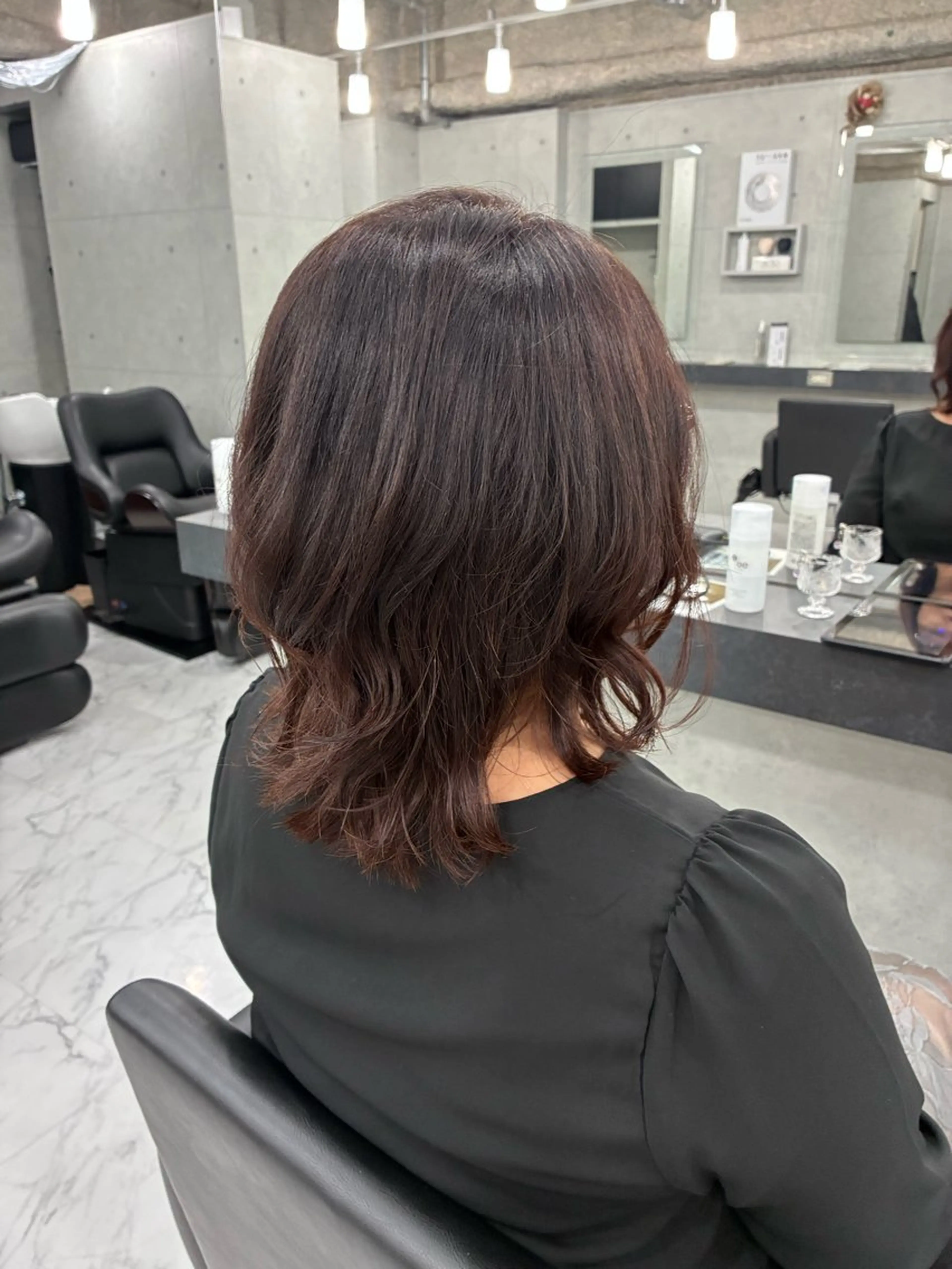 ミディアム Endearing 北澤那未🌟銀座のヘアスタイル