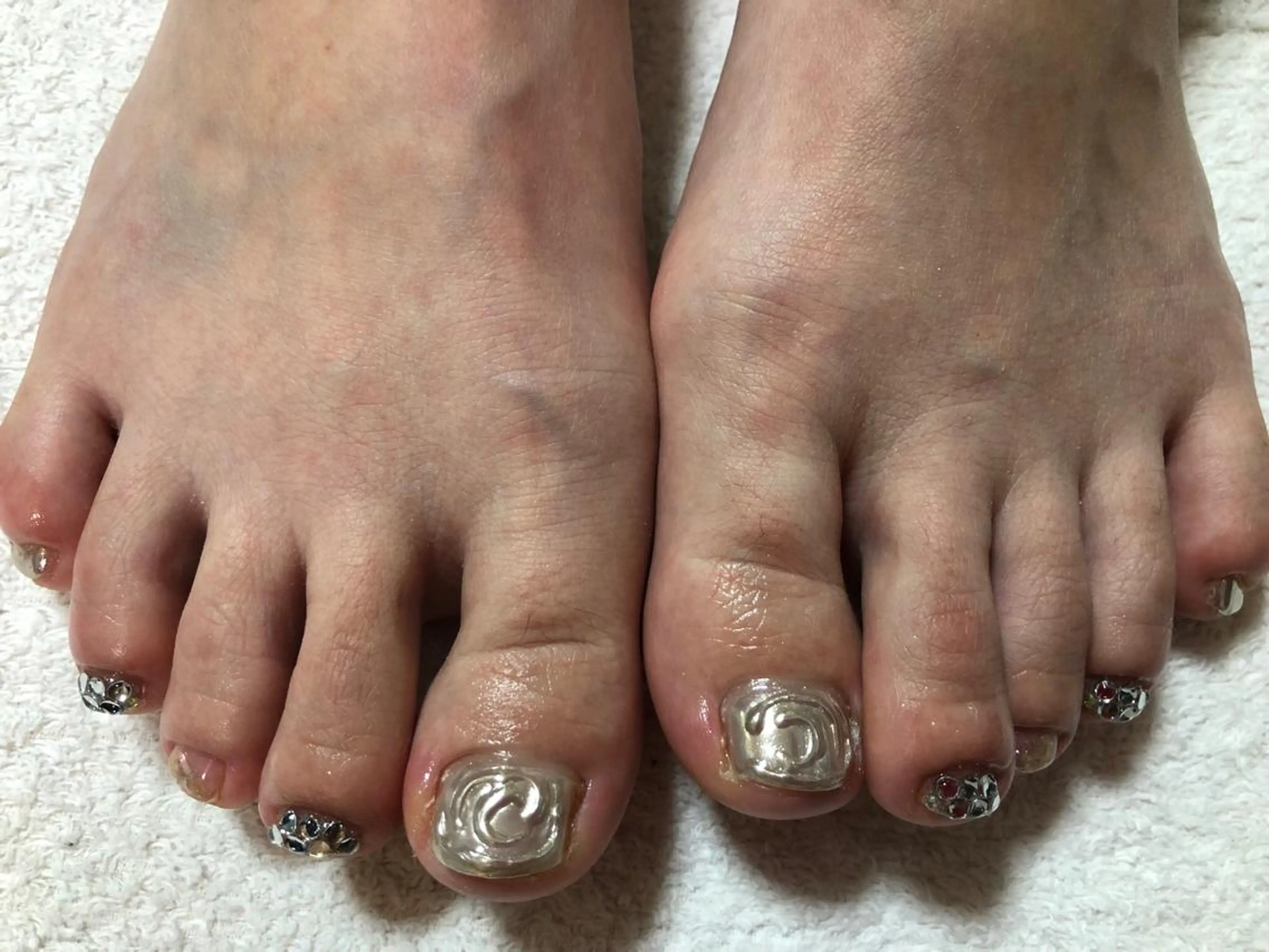 ネイル フットネイル private_ salon.Leaのネイルデザイン