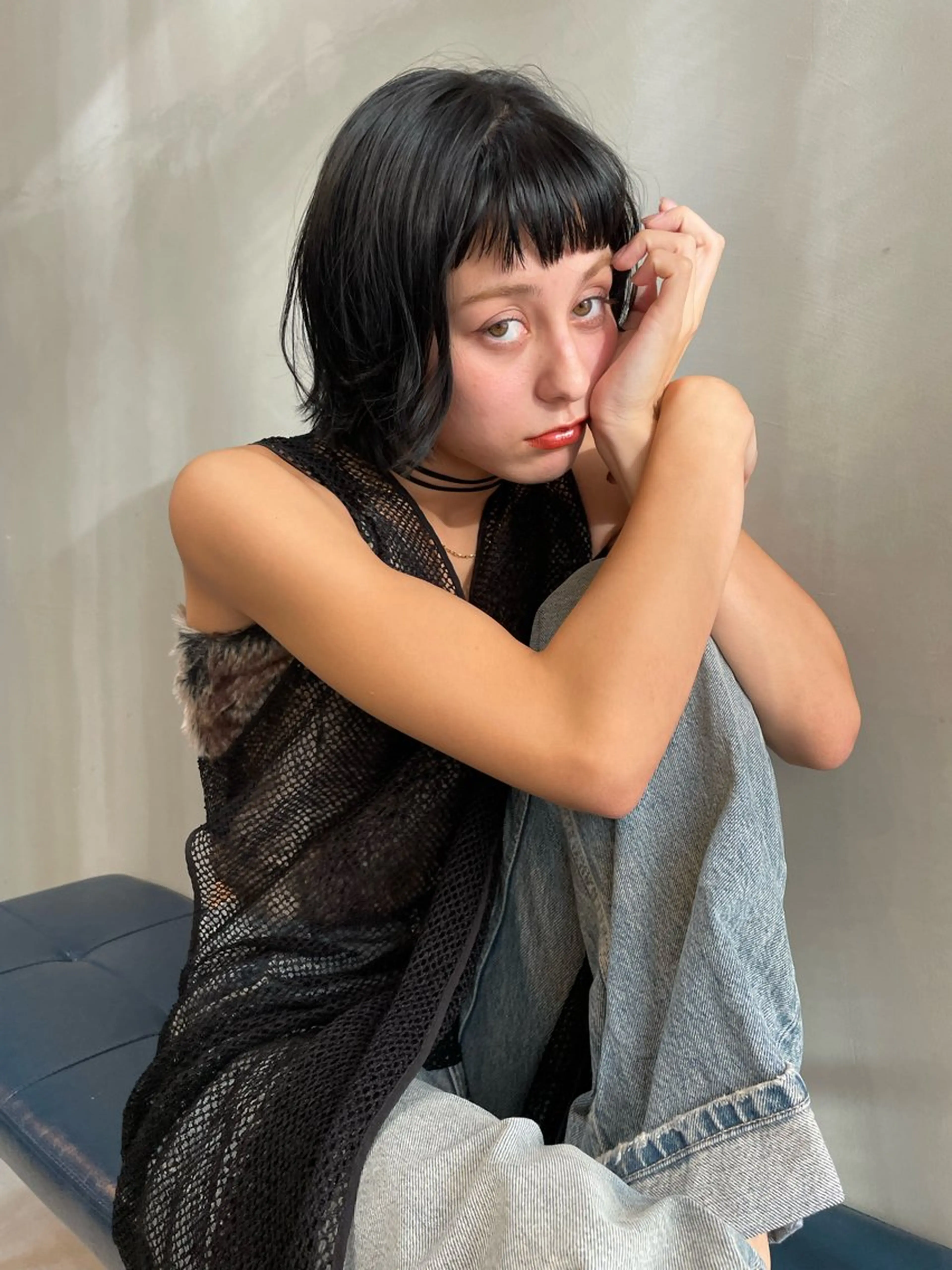 ショート カラー カット ヘアカラー トリートメント ショート/ボブ/ 心斎橋/宮脇美奈のヘアスタイル