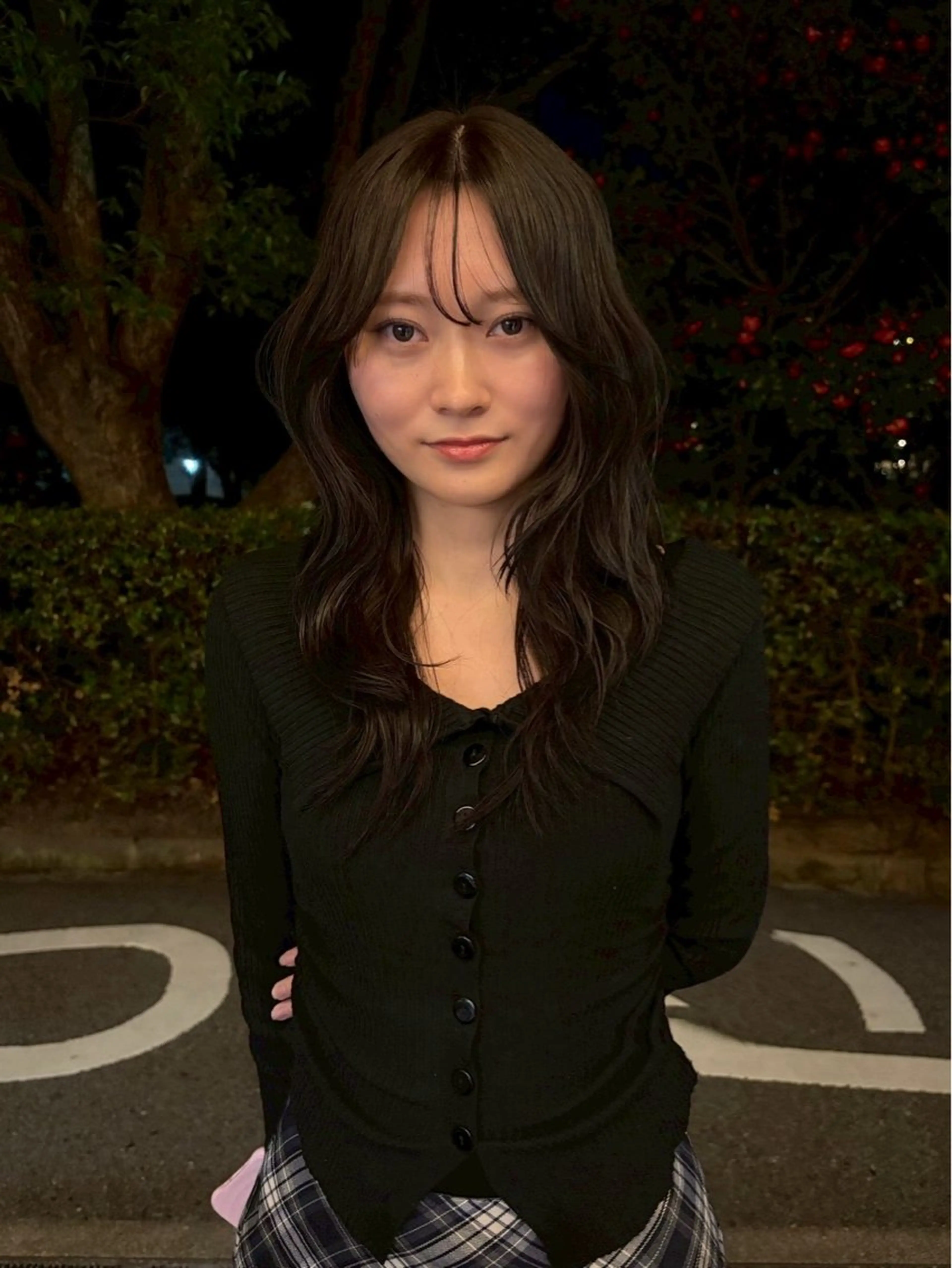 カラー YOKE 桃山台 SAKI♩ ܸのヘアスタイル