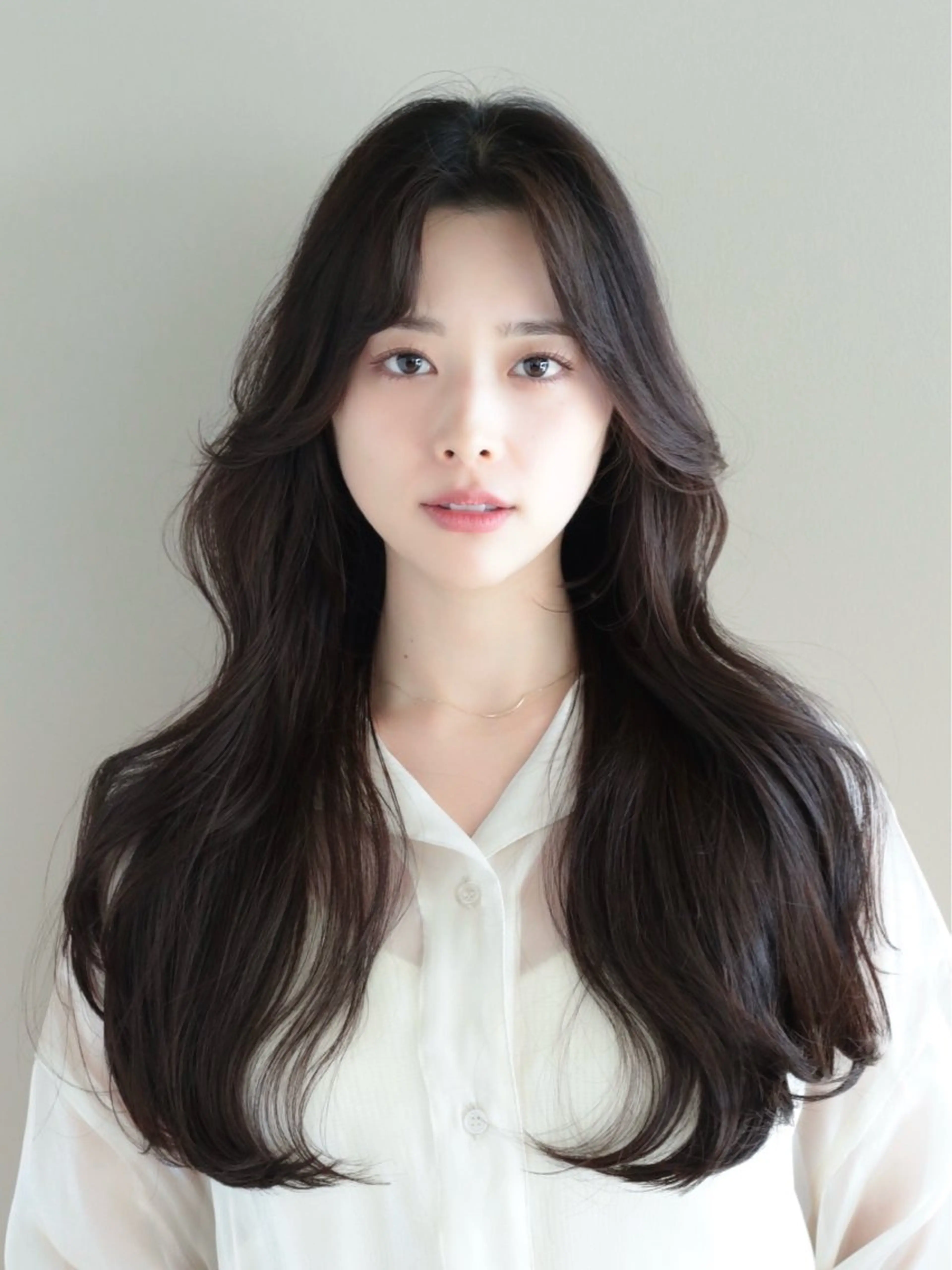 ロング カラー レイヤーカット 似合わせカット レイヤー/顔周り /透明感🩶高橋大のヘアスタイル