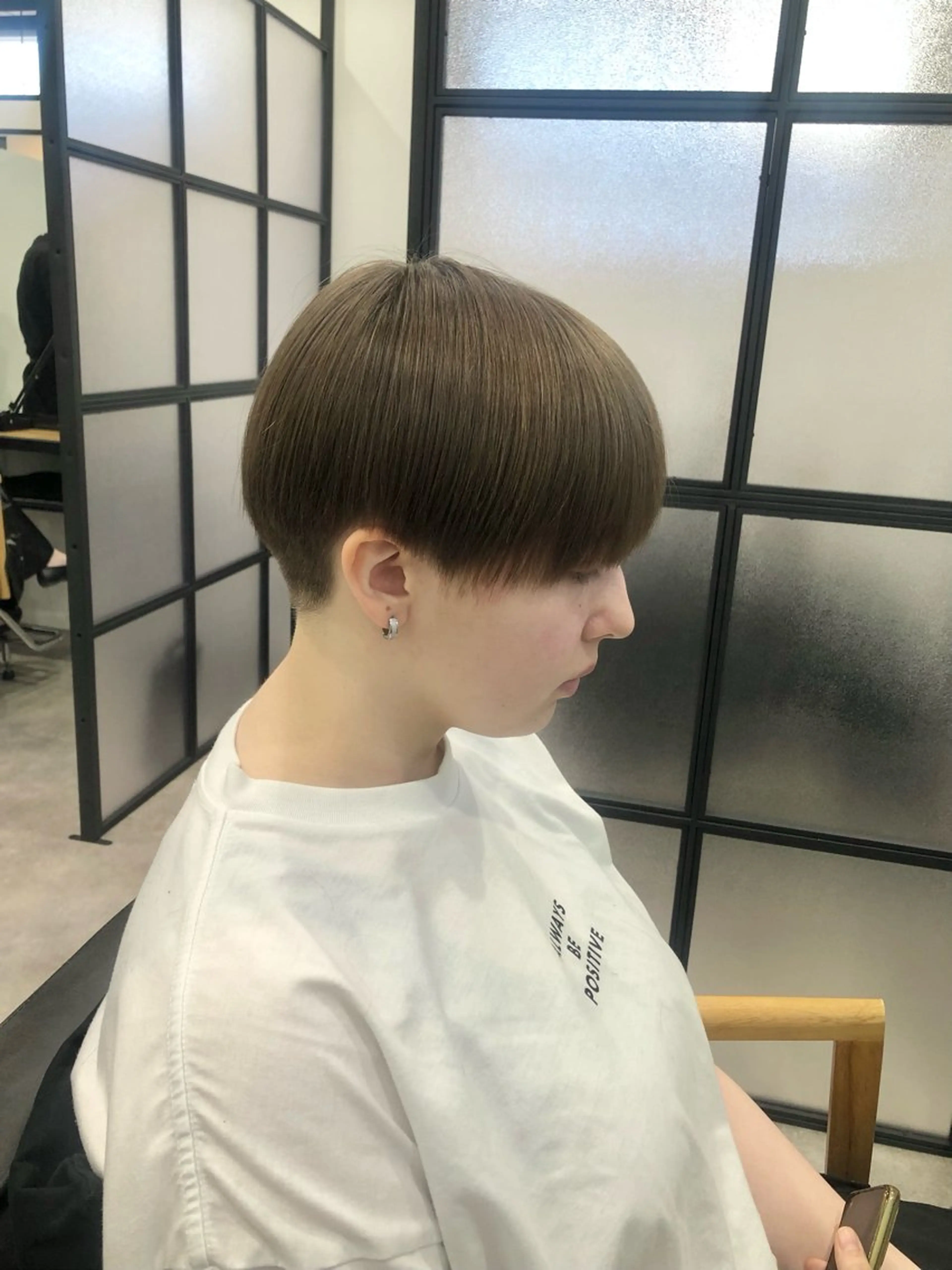 ショート ショートヘア 丸橋 友貴のヘアスタイル