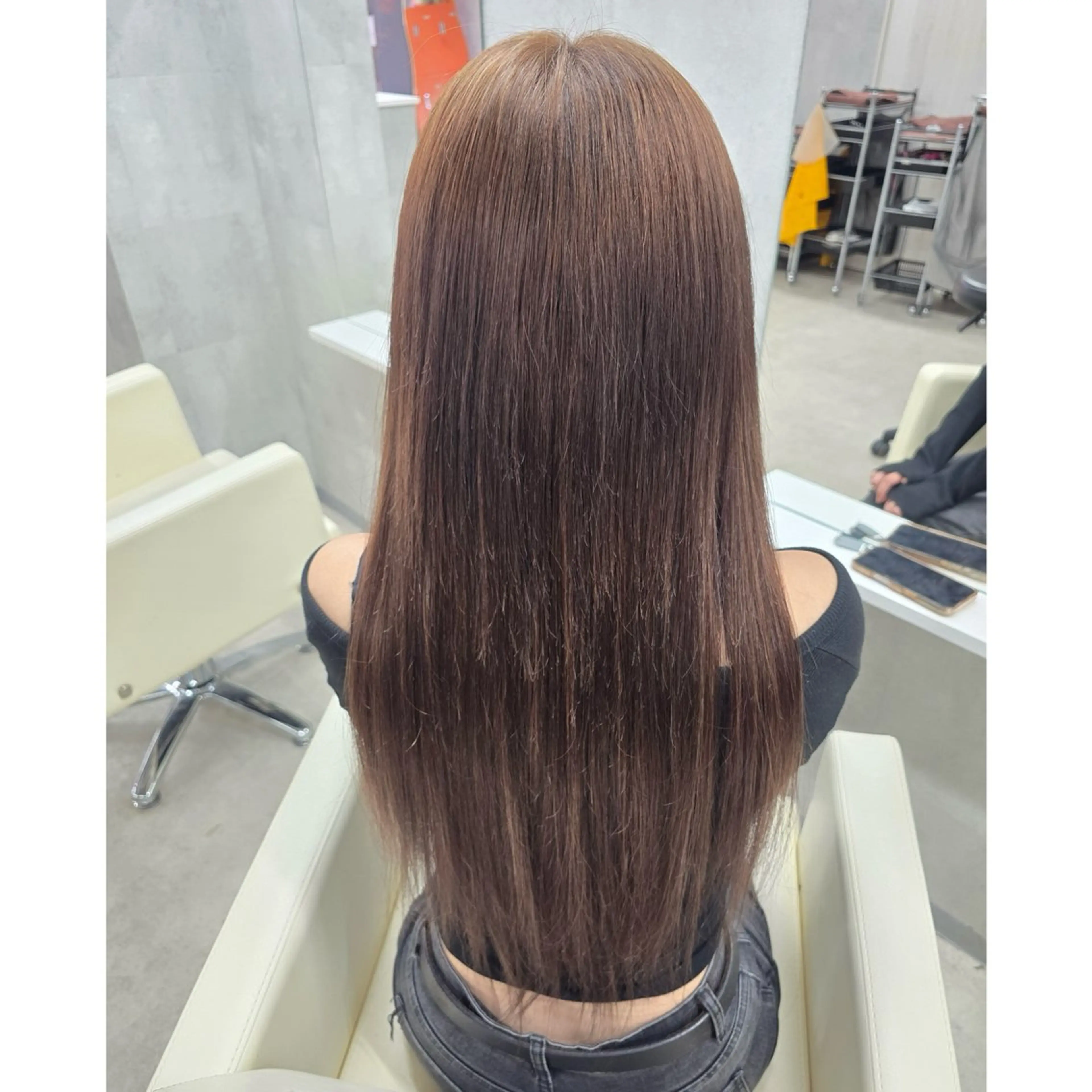 ロング 編み込みエクステ シールエクステ エクステ 編み込みエクステ/ ハイトーン りょすけのヘアスタイル